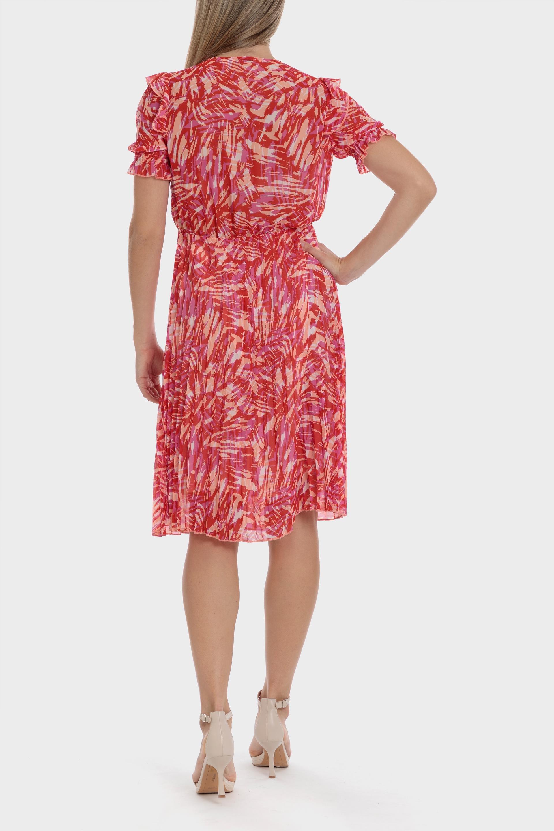 Punt Roma - Red Printed Dress