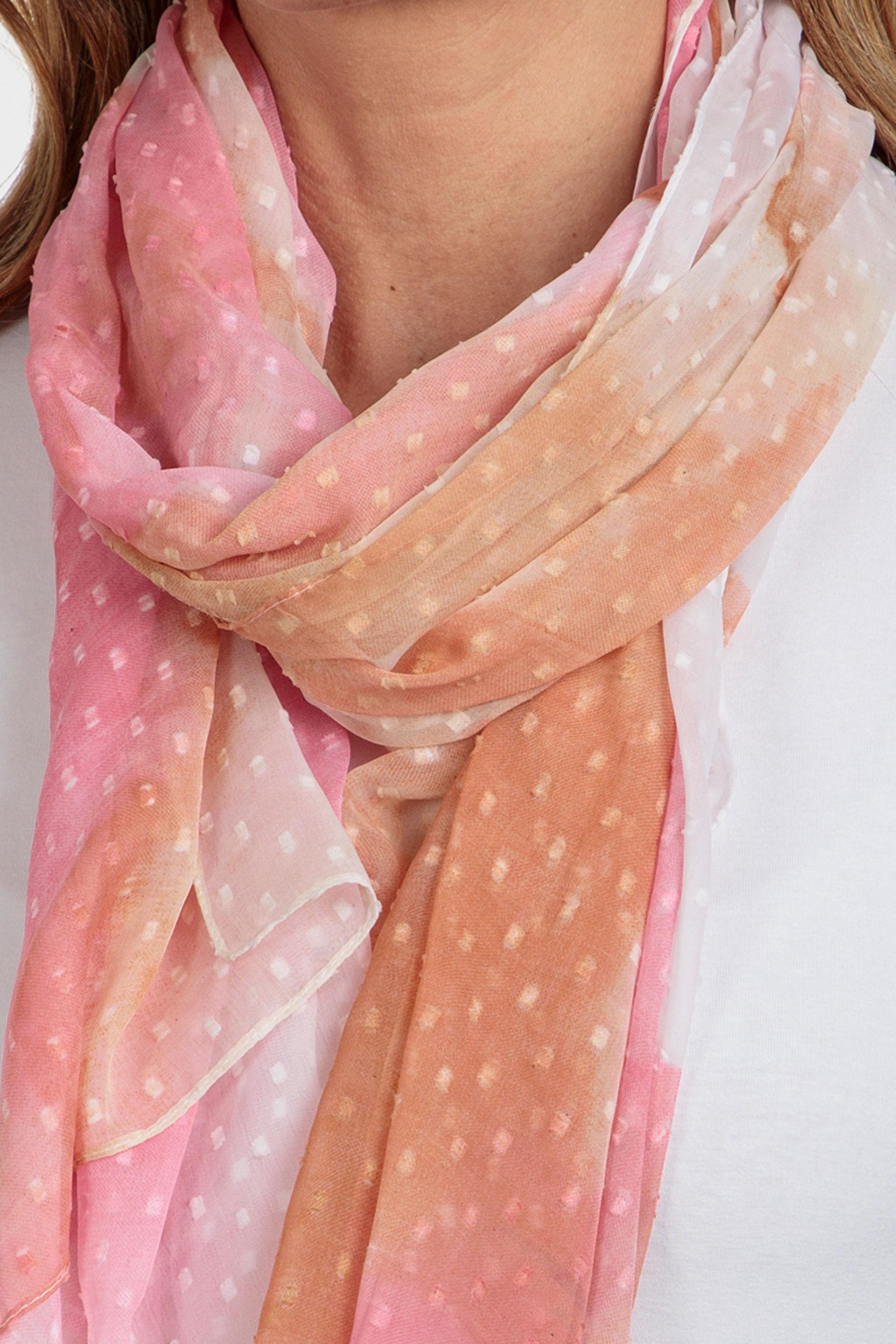 Pink Gradiant Scarf, , large image number 1