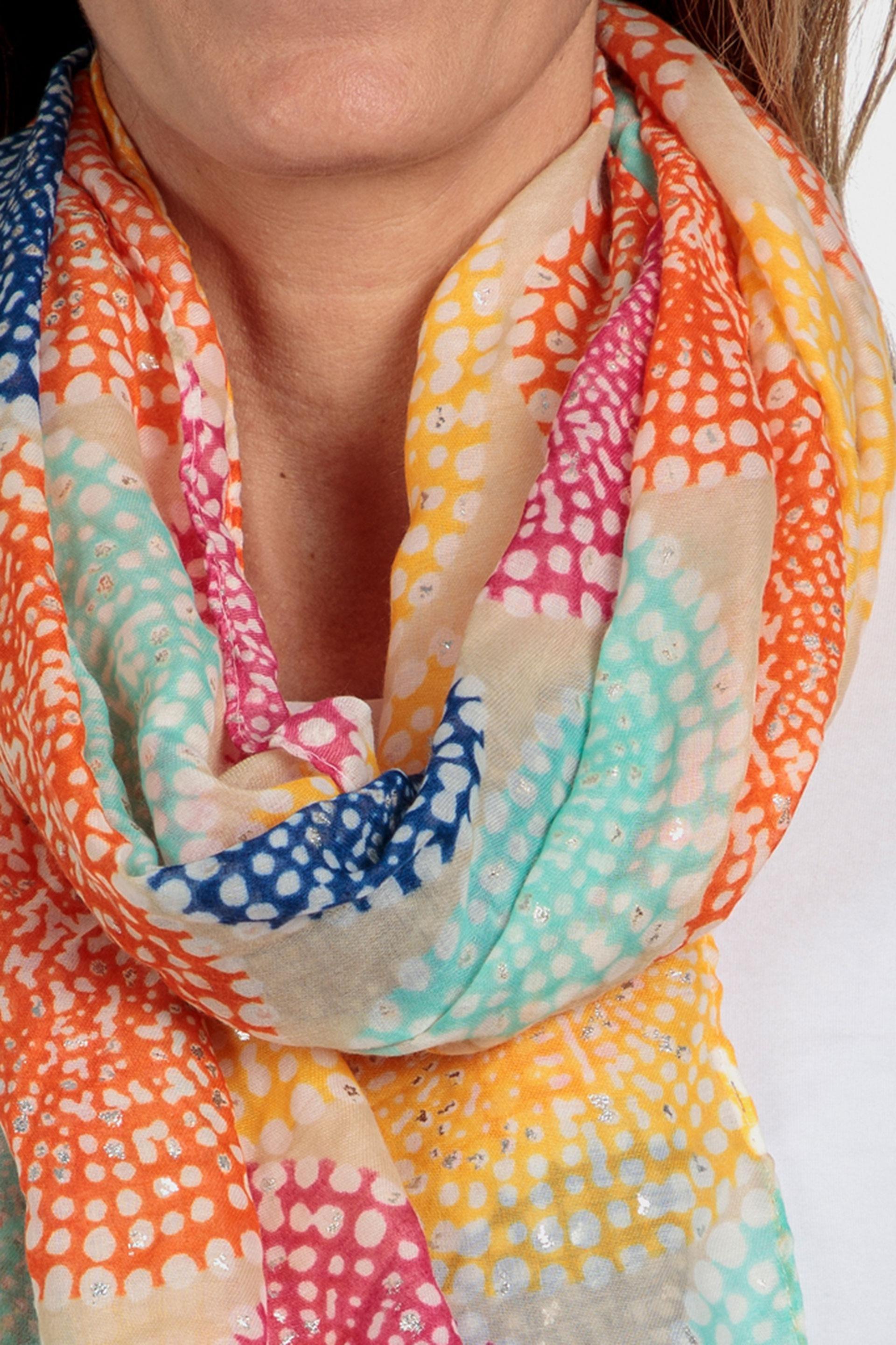 Multicolour Printed Scarf, , large image number 1