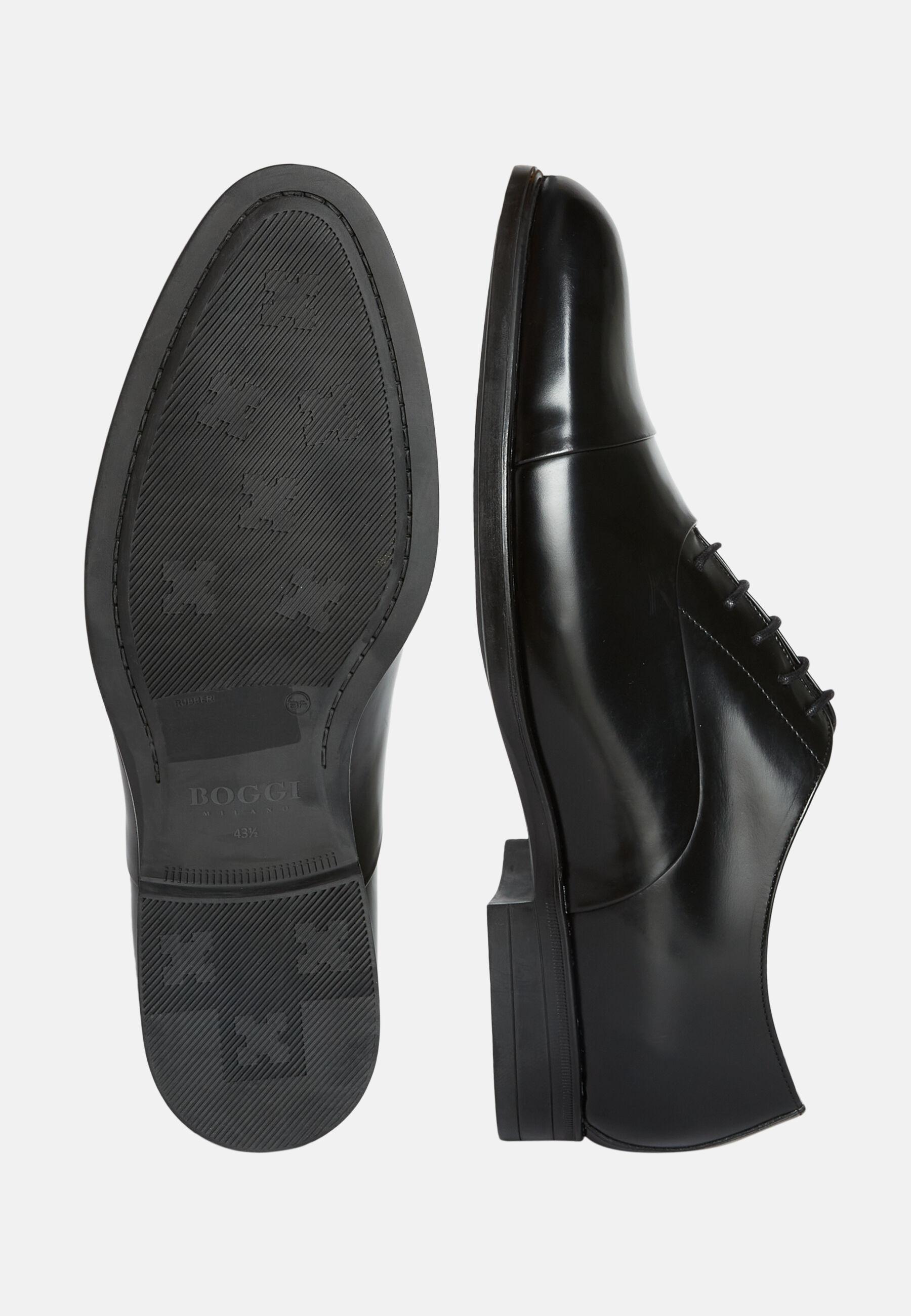 BLAC Leather Oxford Shoes, 3901_BLAC, medium