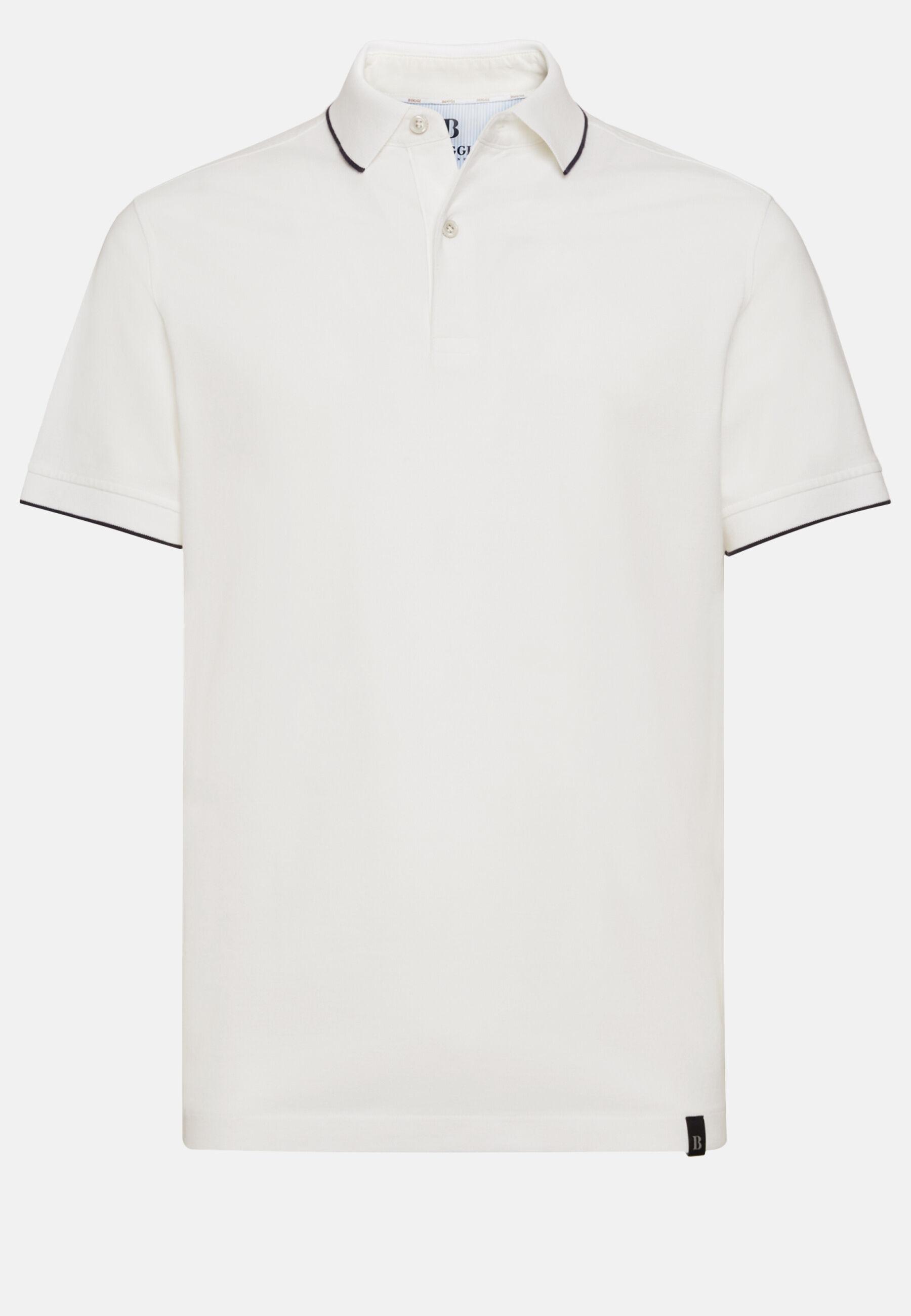 بولو سادة أبيض, White, large image number 4
