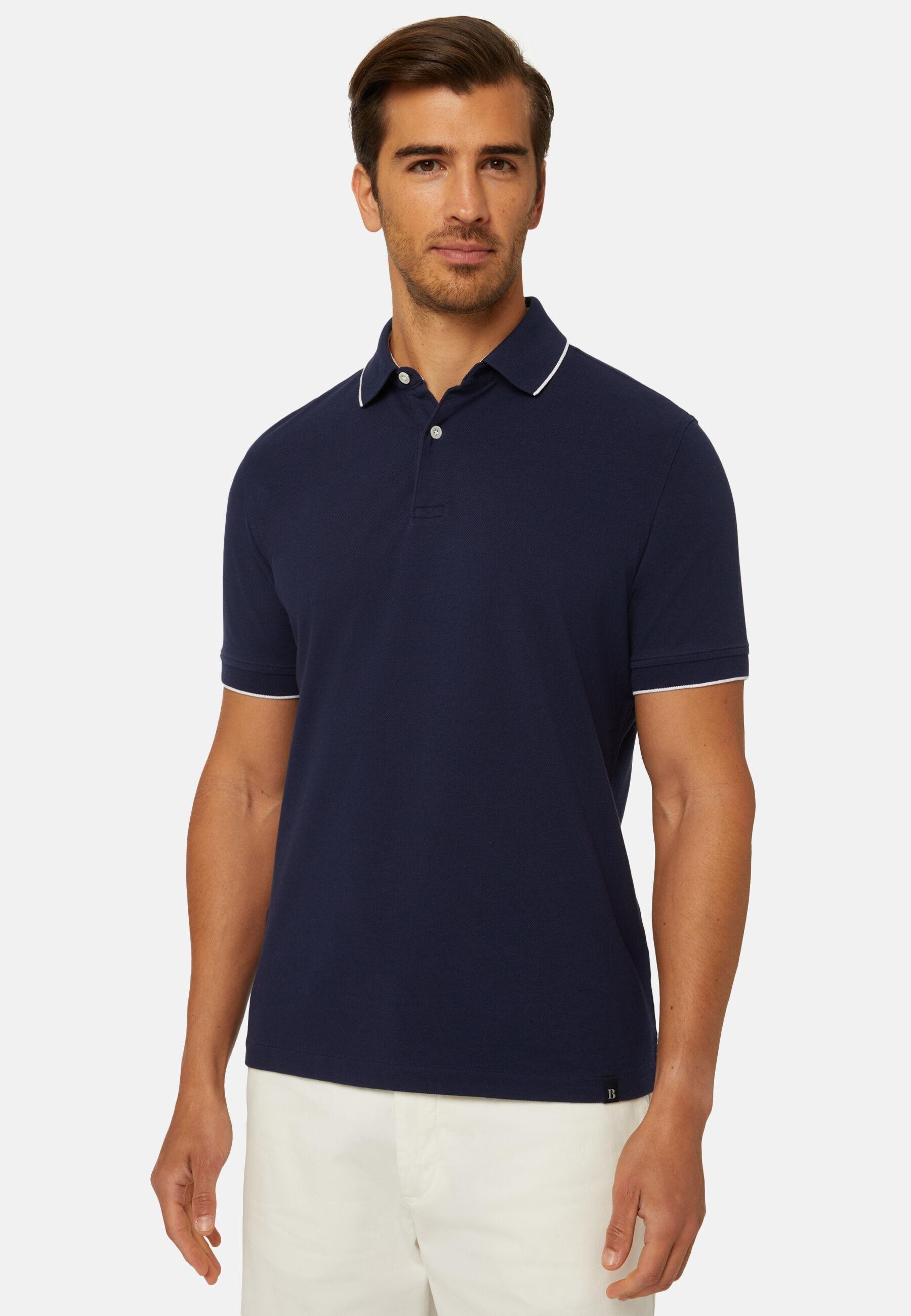 Ss 30S/1 Solid Polo Navy, Navy blue, large image number 0