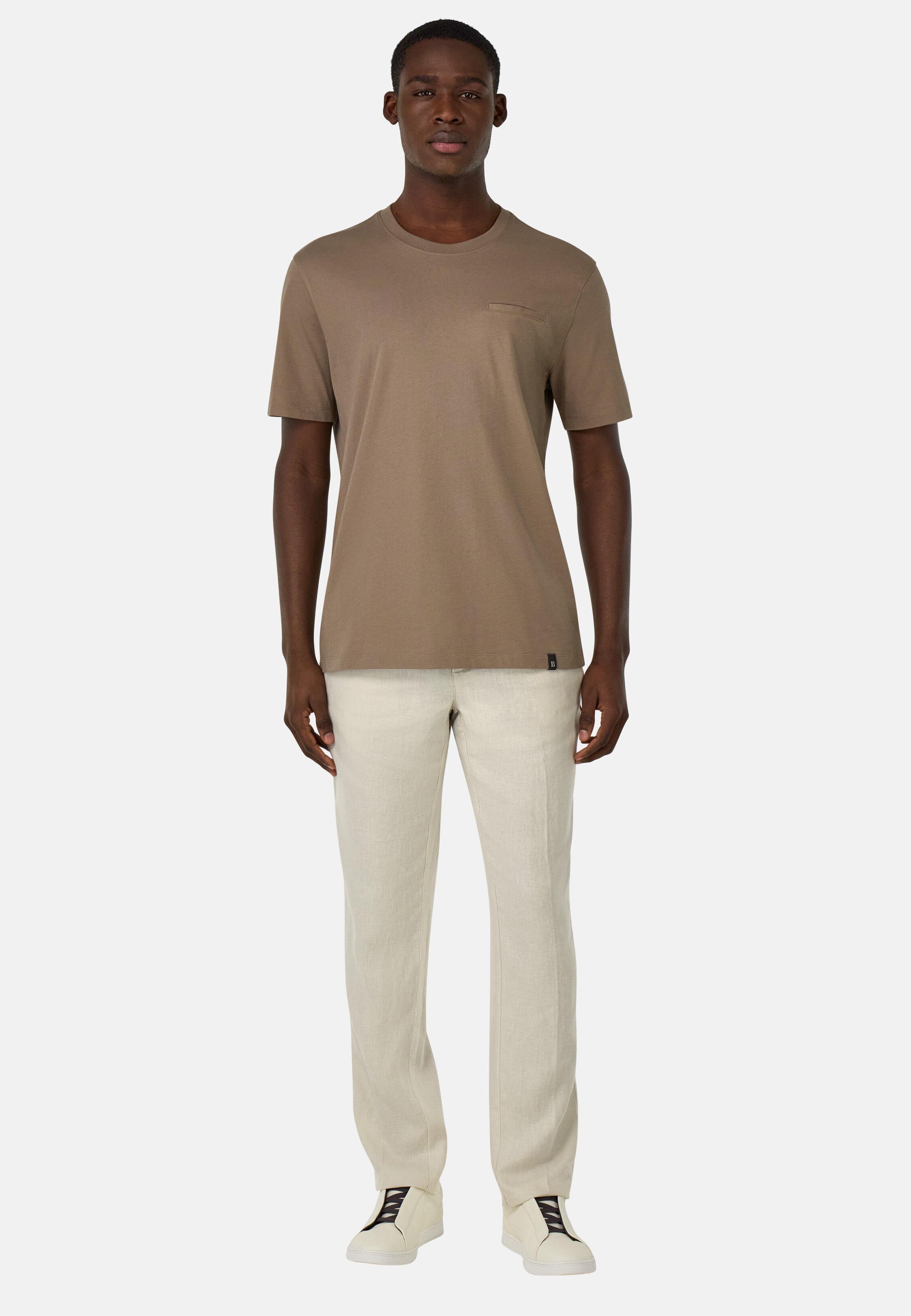 SAND Linen City Trousers, Sand, large image number 1