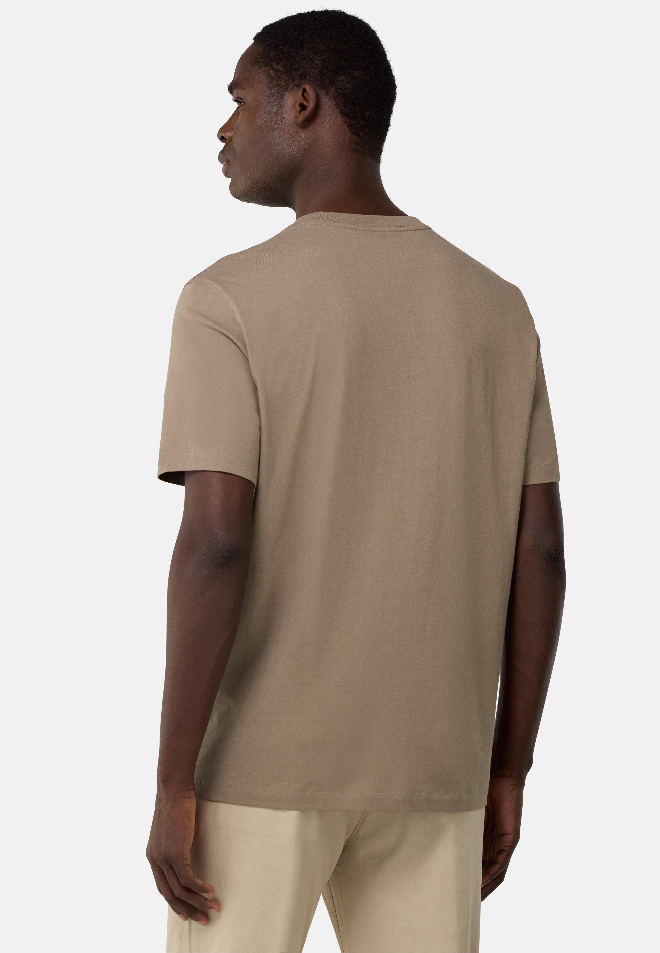 TAUP Cotton Jersey T-Shirts with Breast Pockets, Taupe, large image number 1