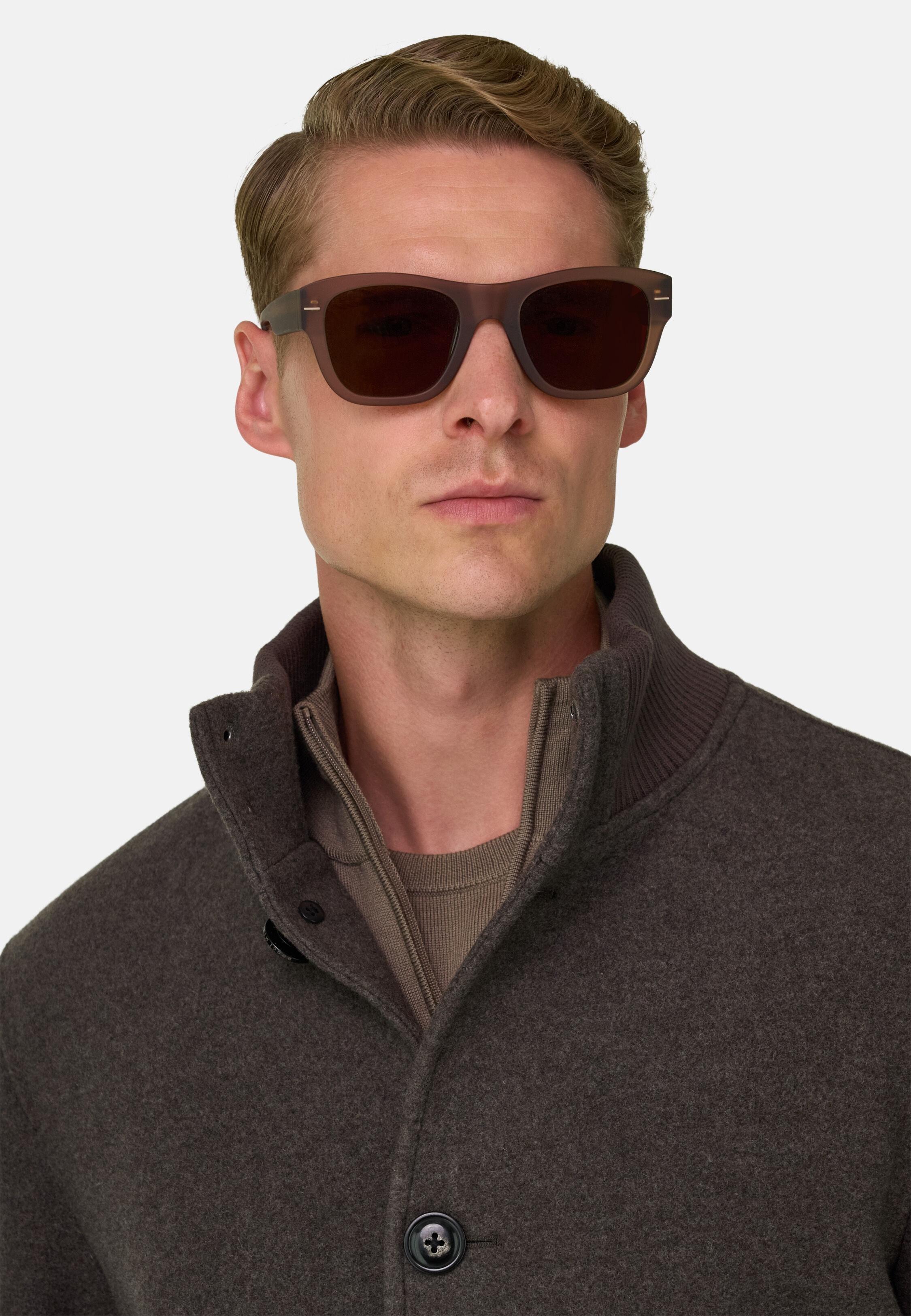 Wool Blend Blouson Taupe, Taupe, large image number 3