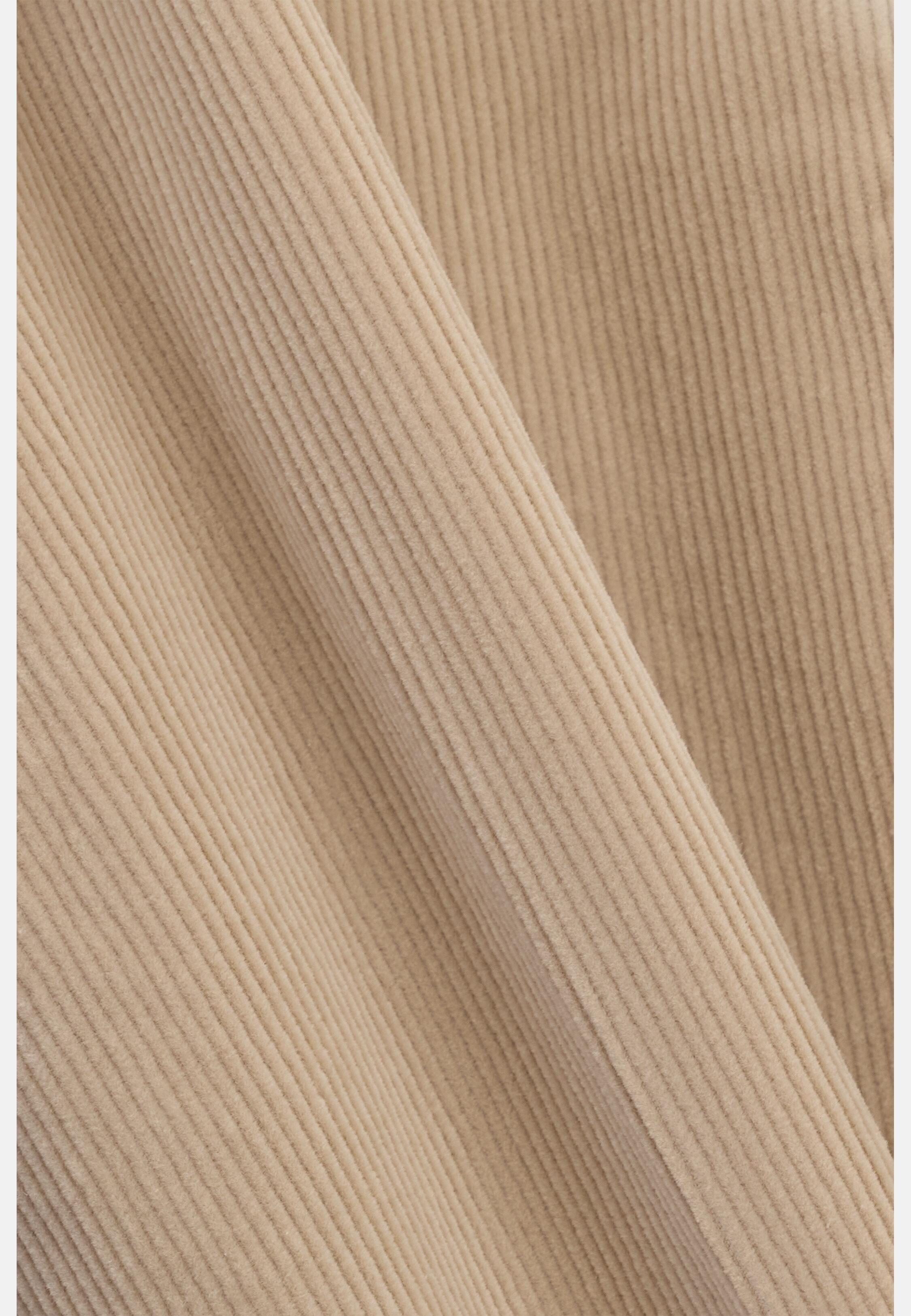 Trousers in Stretch Velvet, Sand, Sand, large image number 3