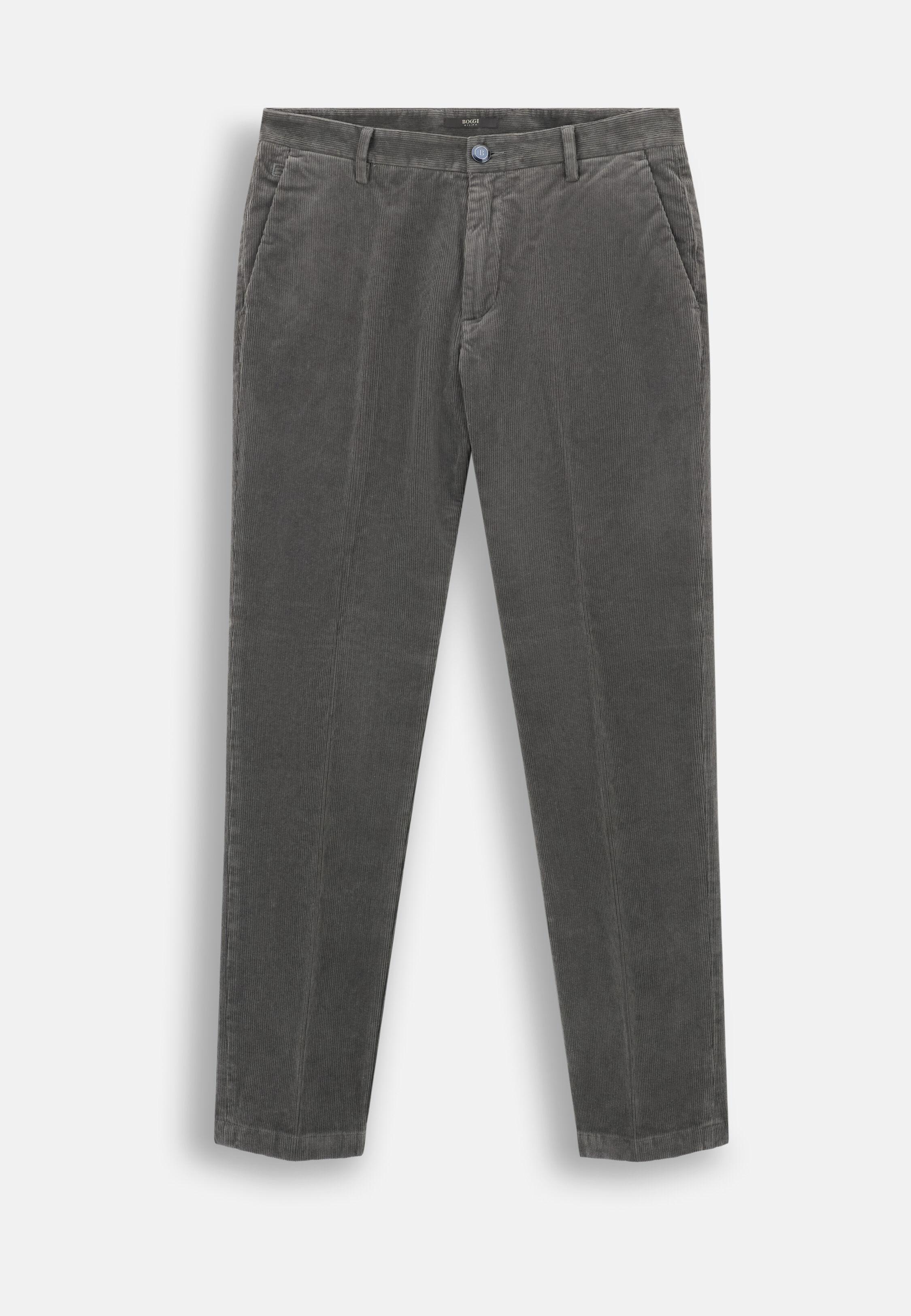 بنطال من المخمل المرن, Grey, large image number 5