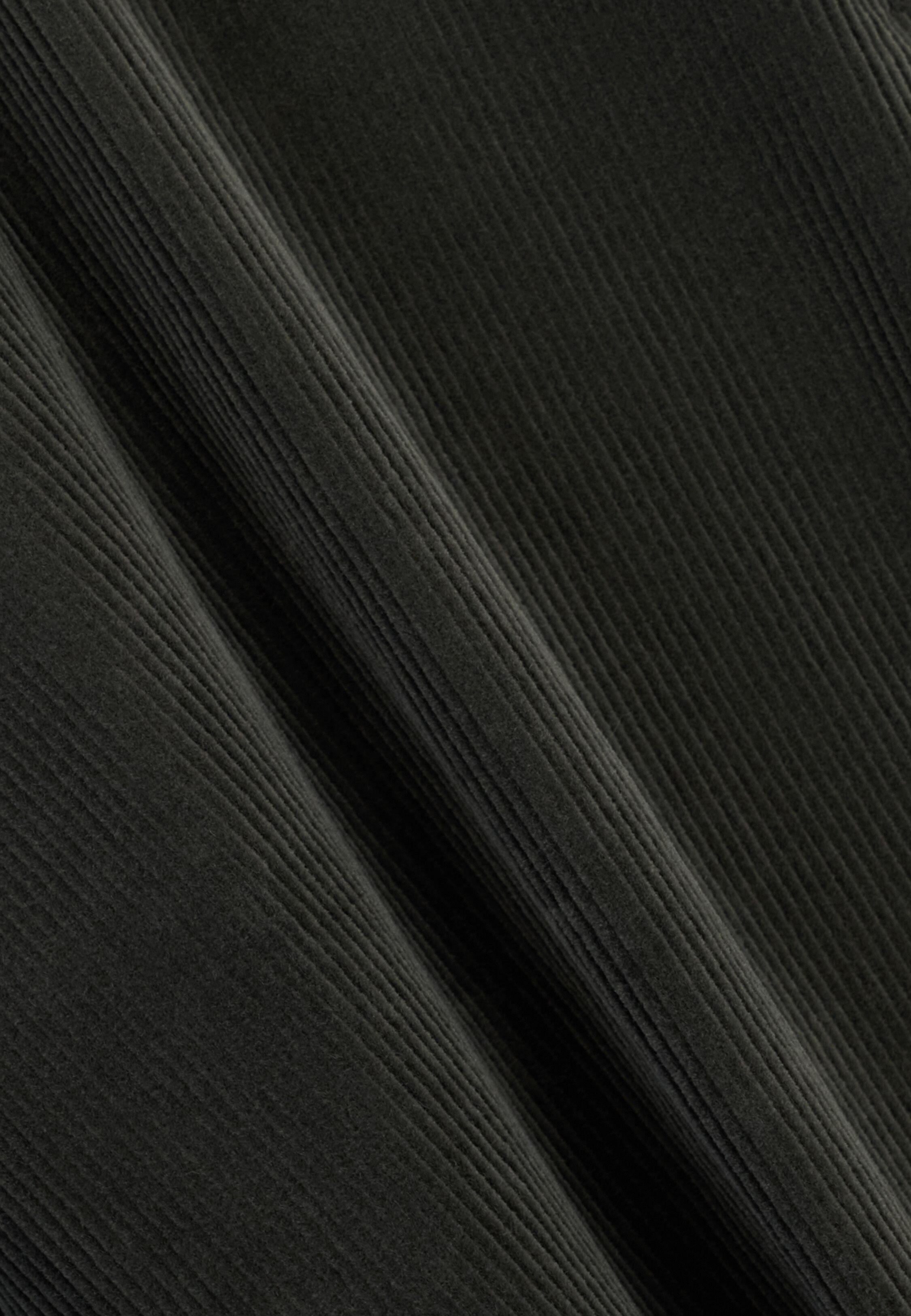 Trousers in Stretch Velvet, Military Green, Military Green, large image number 3