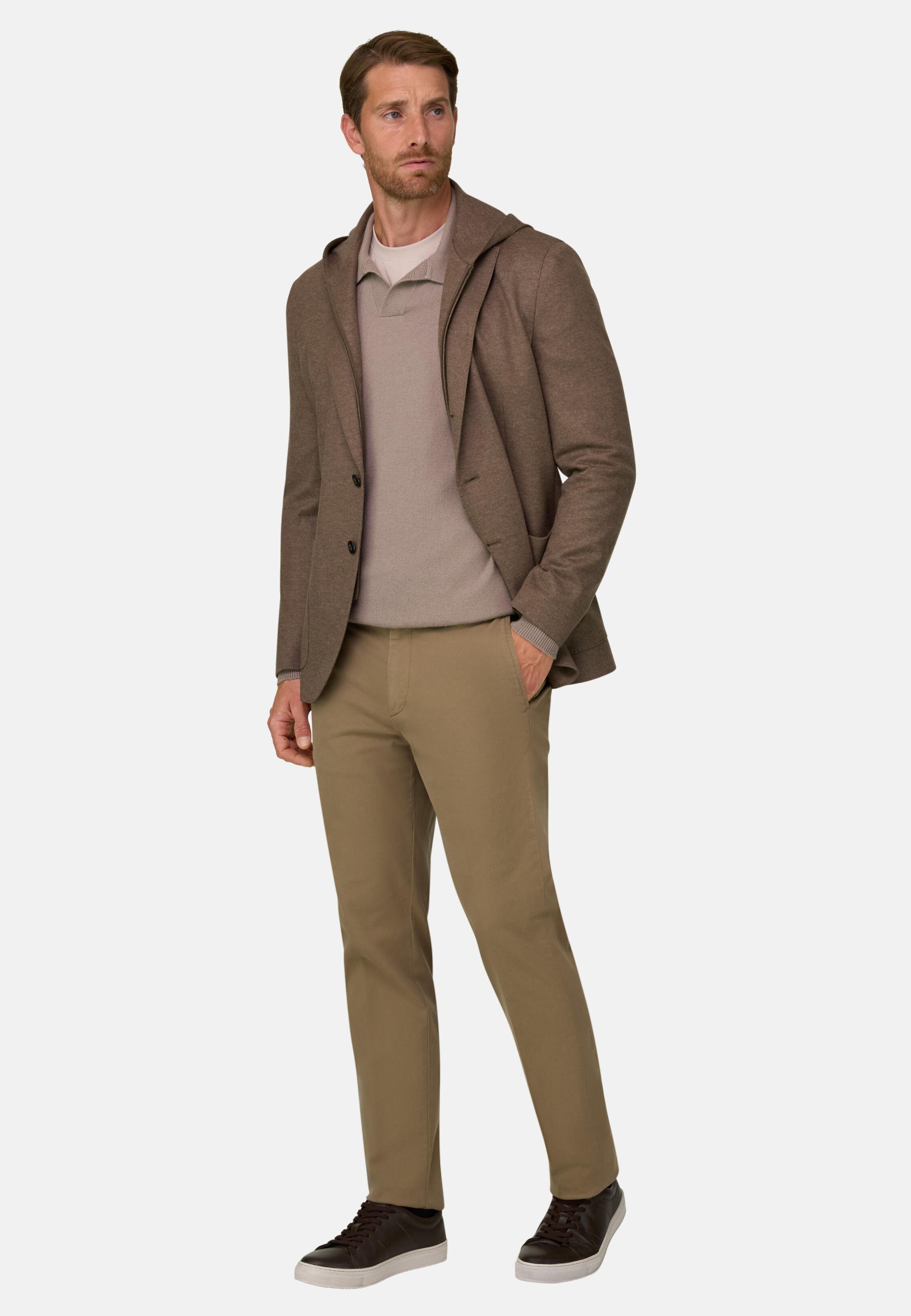Sweatshirt Blazer Madison in Wool Blend, Beige, Beige, medium