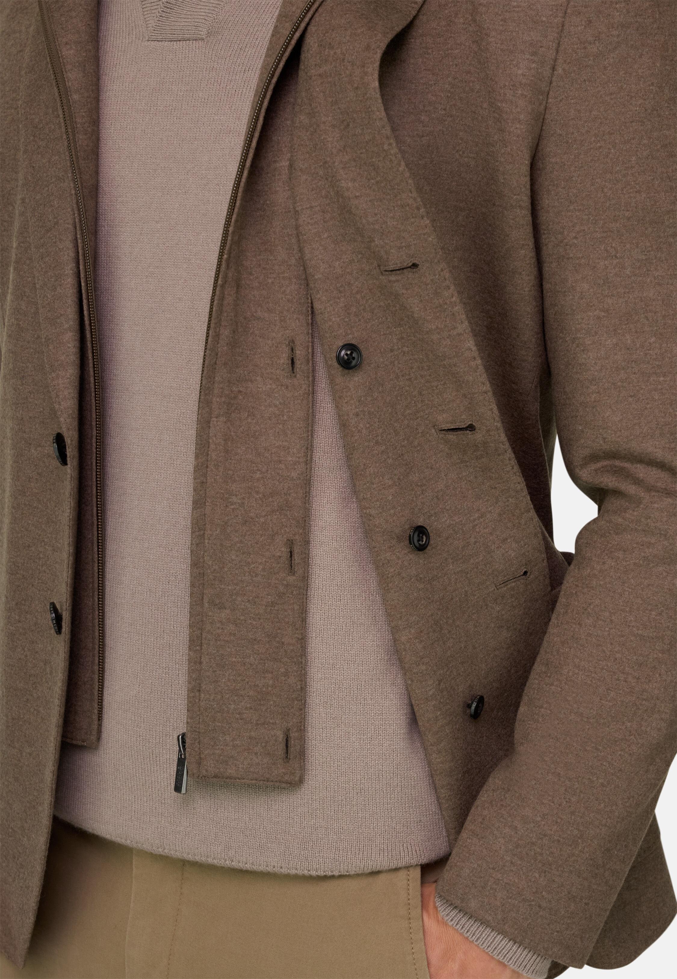 Sweatshirt Blazer Madison in Wool Blend, Beige, Beige, medium