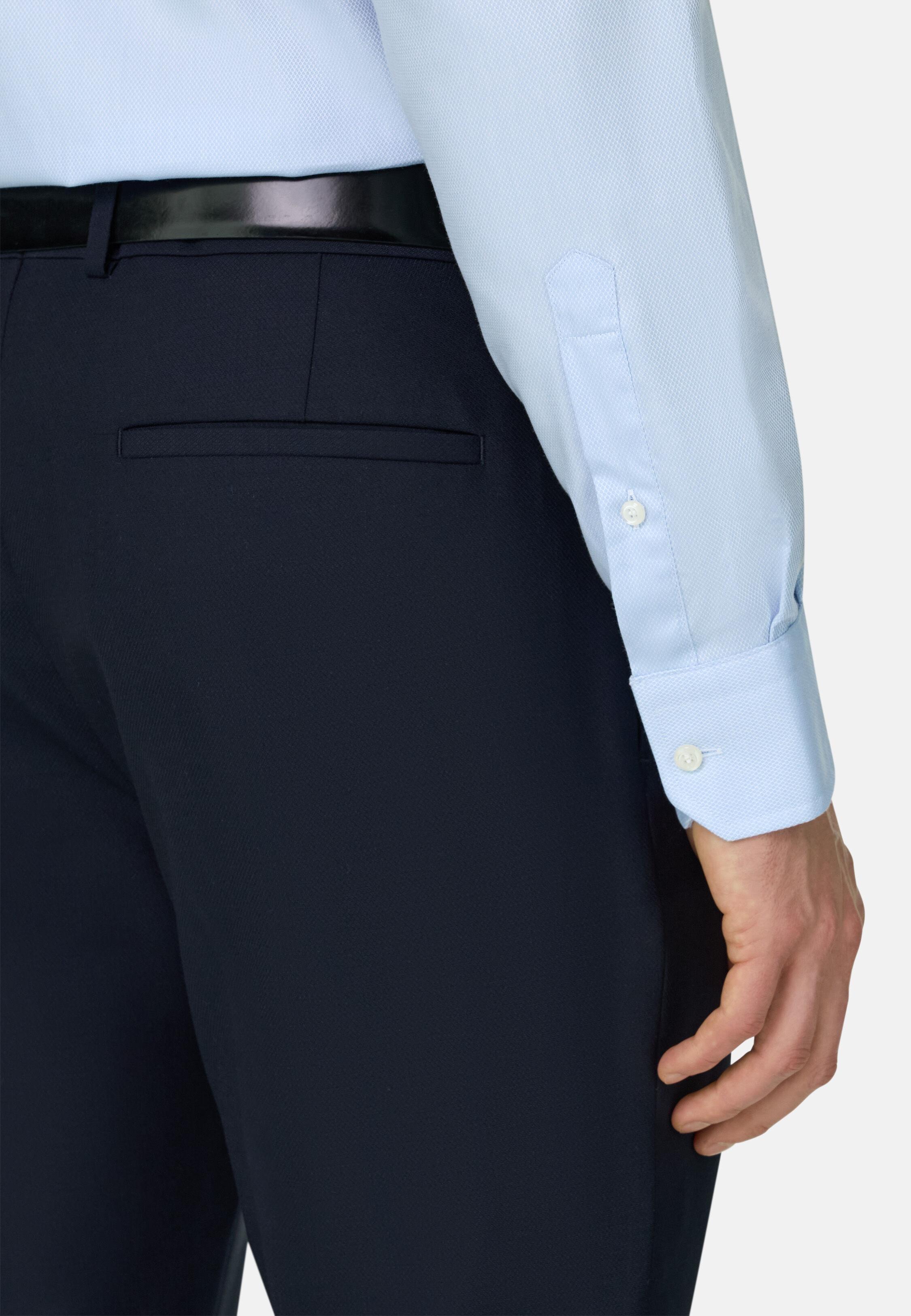 Dobby Windsor Collar Shirt Regular Fit Blue, Light Blue, large image number 2