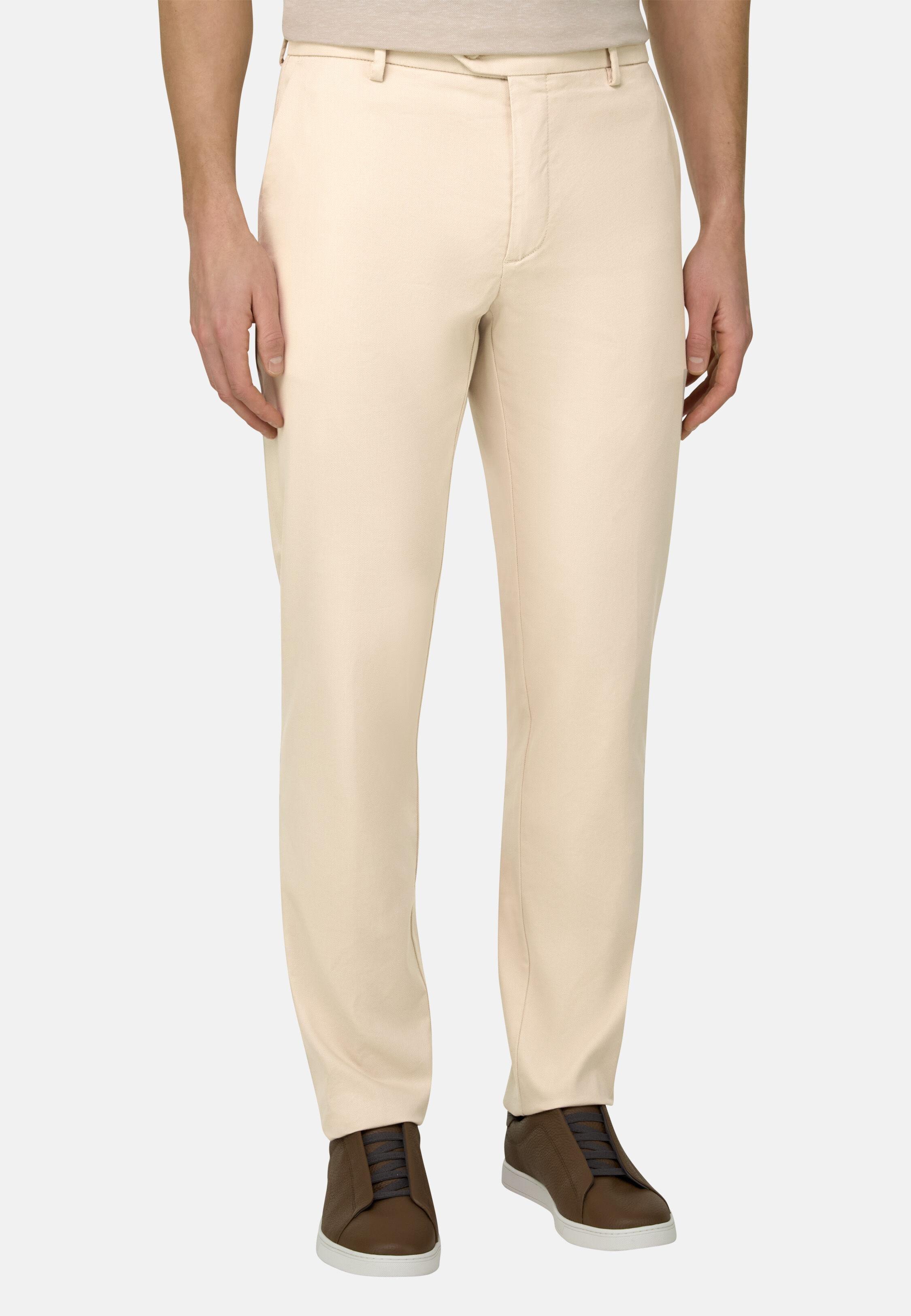Pants in Cotton TENCEL Panama, Sand, Sand, large image number 0