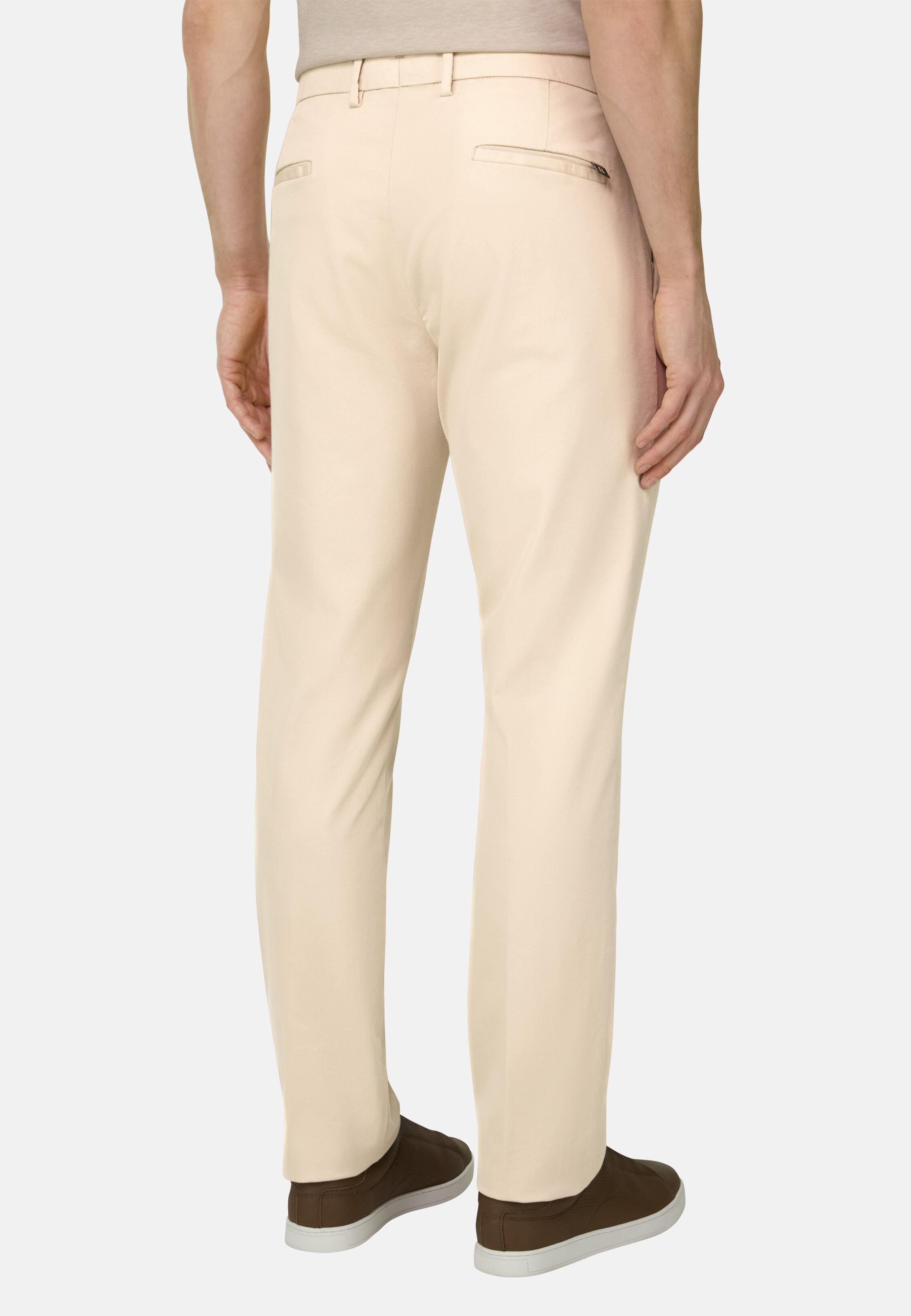 Pants in Cotton TENCEL Panama, Sand, Sand, large image number 3