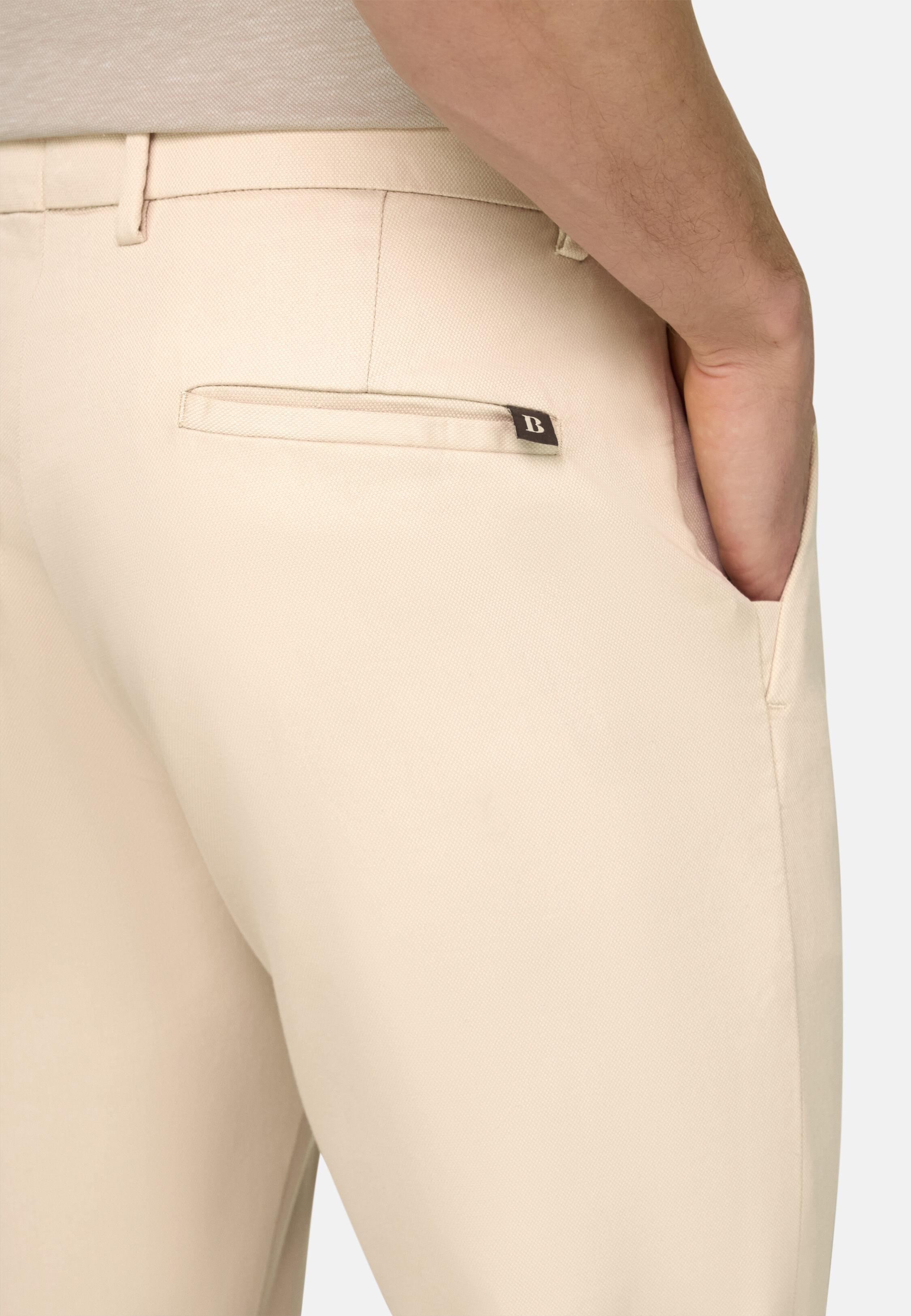Pants in Cotton TENCEL Panama, Sand, Sand, large image number 4