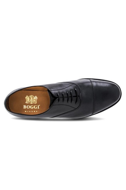 Boggi Milano - حذاء كلاسيكي جلد بلمعة أسود