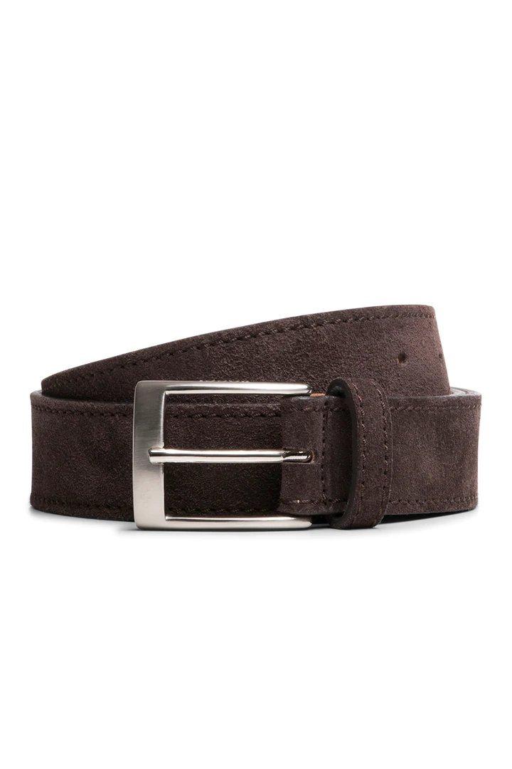 Leather Briefcase Black, Dark brown, large image number 0