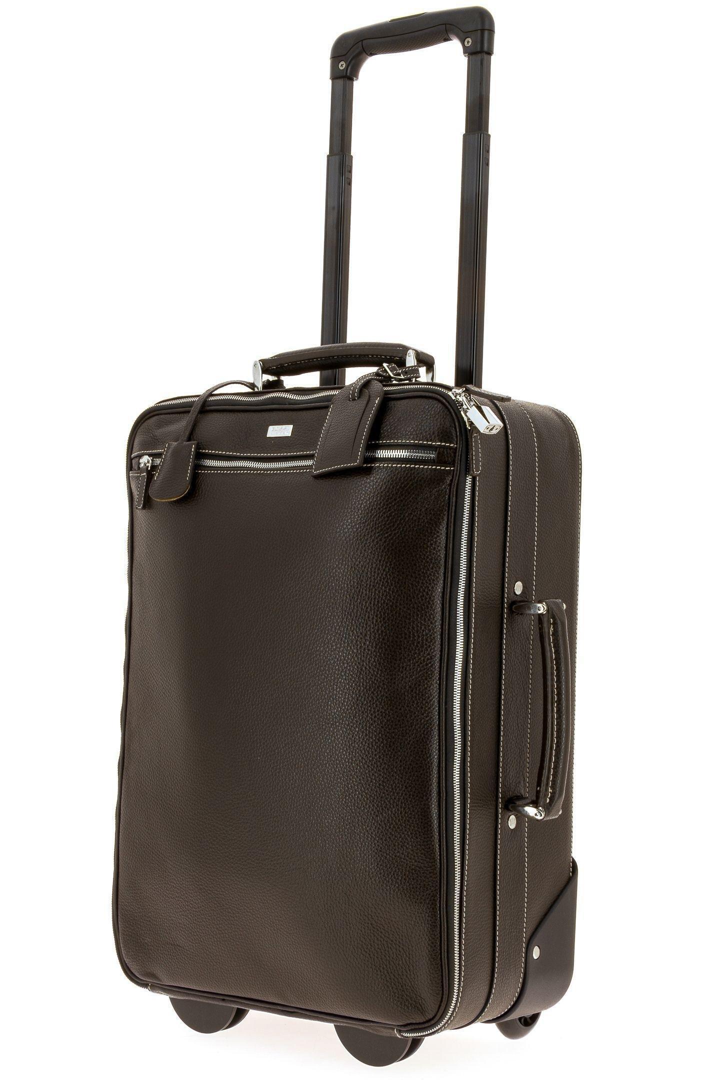 BIG LEATHER TROLLEY, , large image number 0
