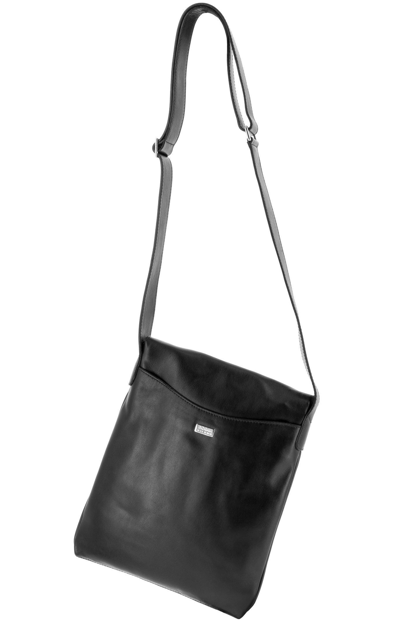 Soft Leather Briefcase Black, , large image number 1