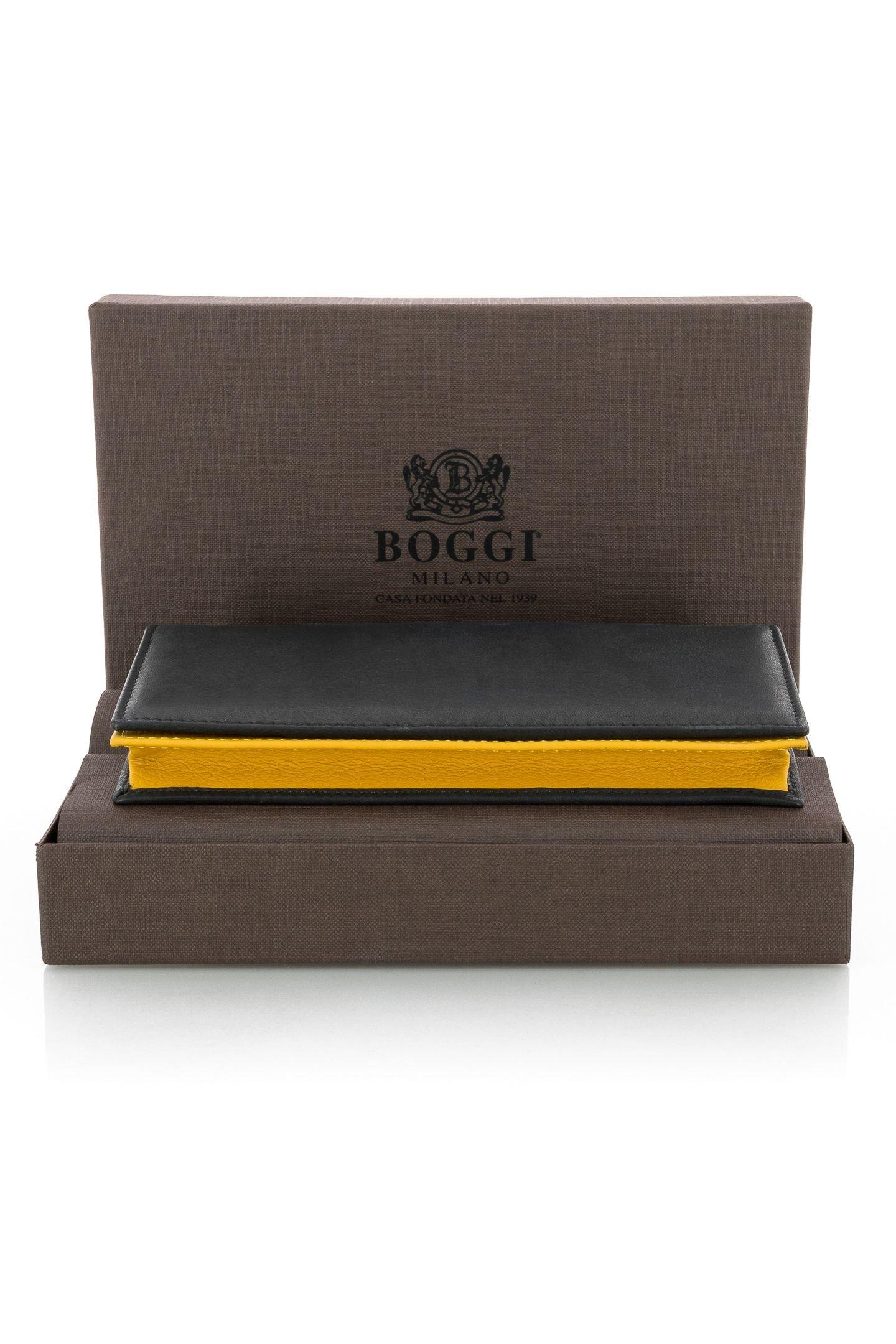 Soft Leather Long Wallet Black, Black, large image number 1