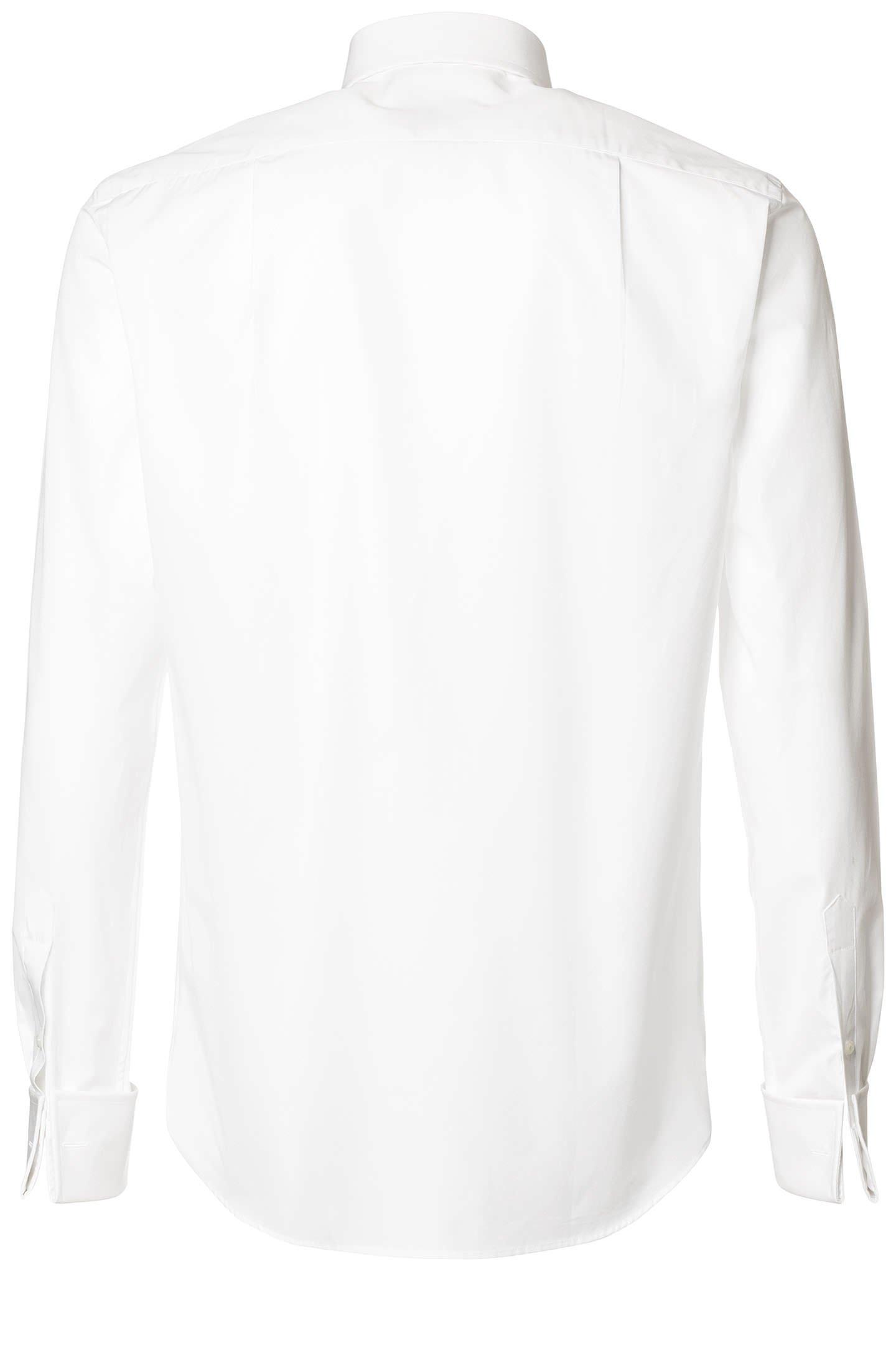 Cotton Plain Formal Shirt, , large image number 2