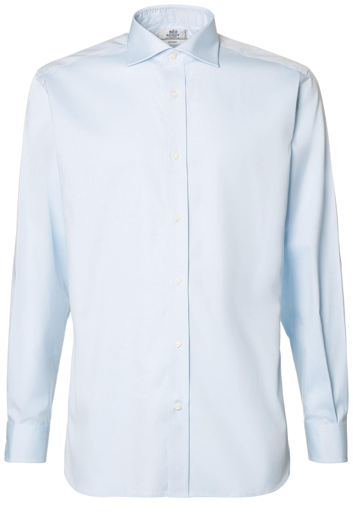 Blue Two Ply Pin Point Shirt, , large image number 1