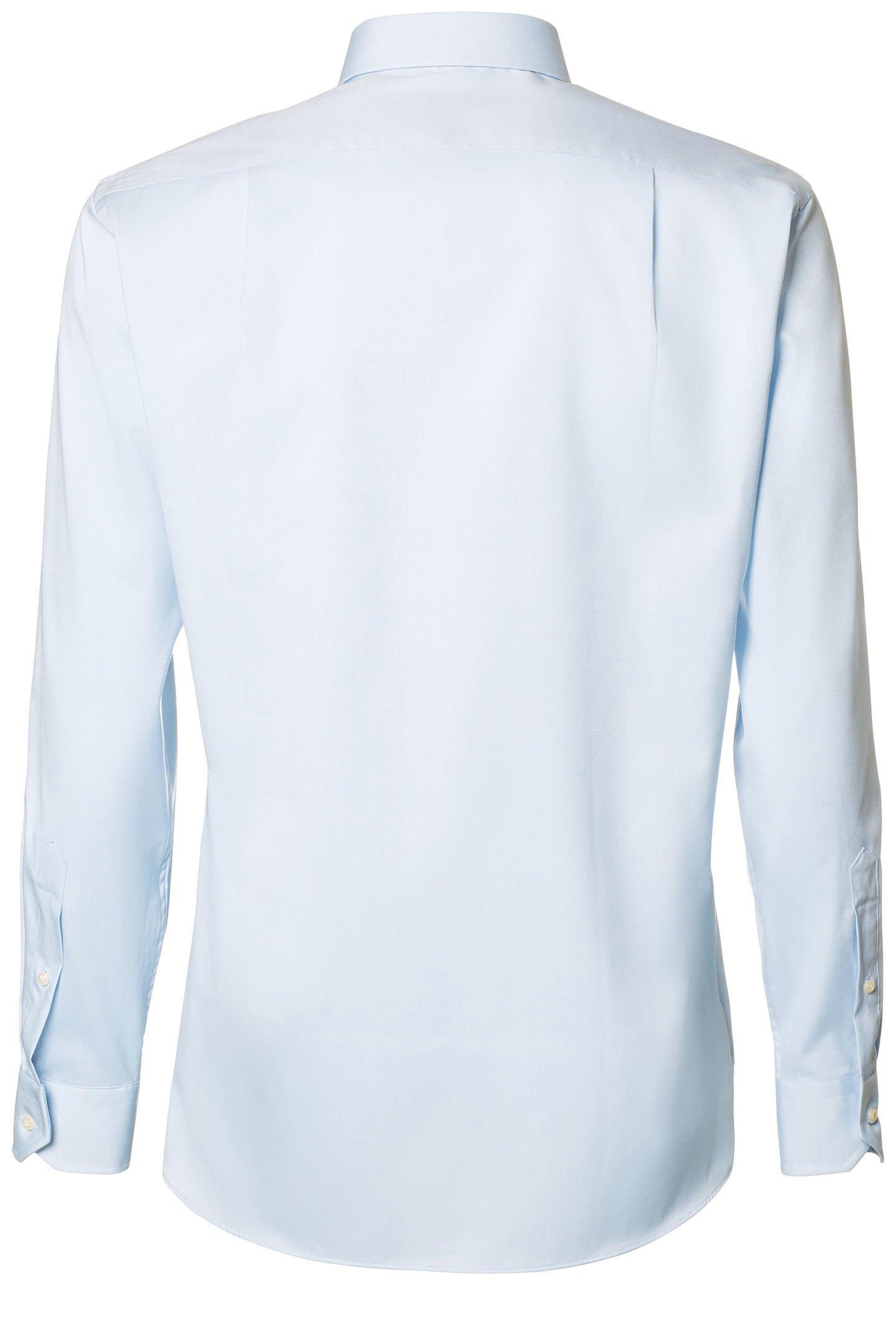 Blue Two Ply Pin Point Shirt, , large image number 2