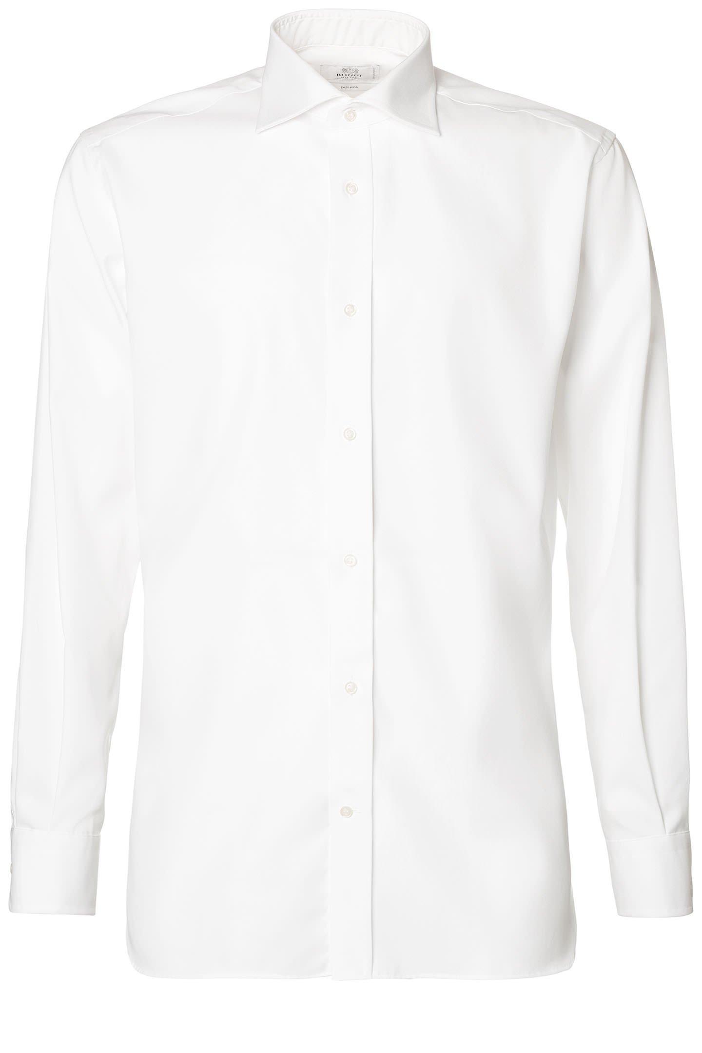 White Two Ply Pin Point Shirt, , large image number 1