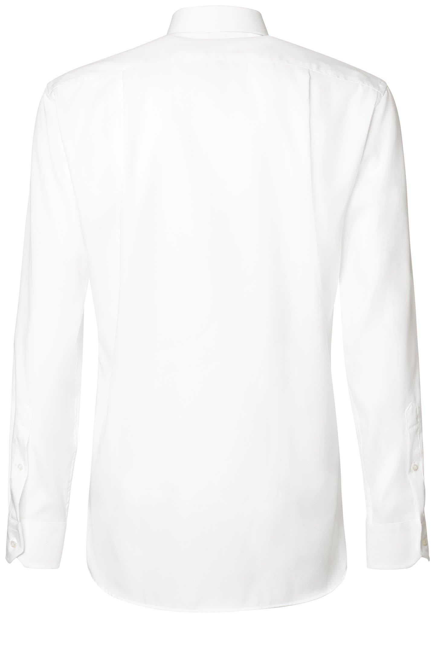 White Two Ply Pin Point Shirt, , large image number 2