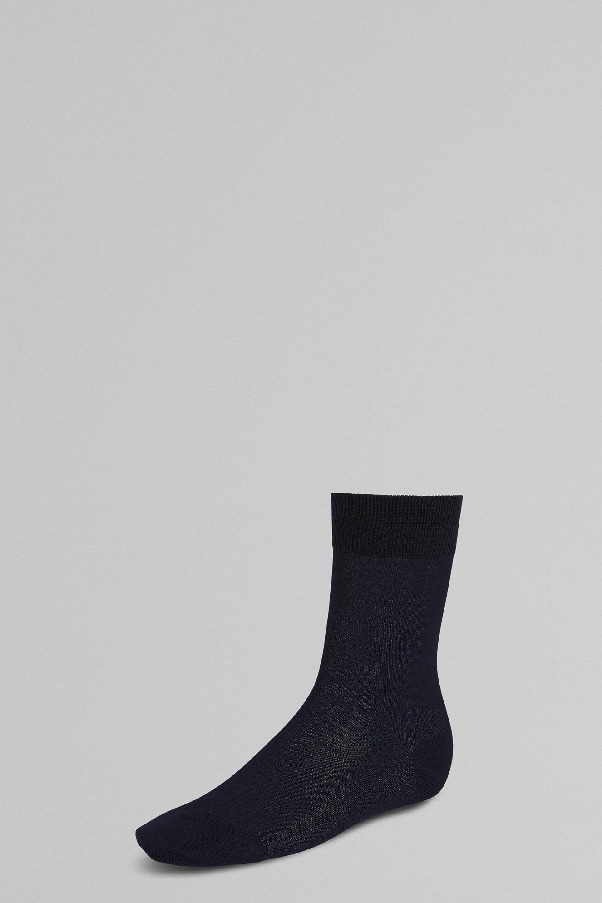 Cotton Solid Crew Socks, , large image number 0