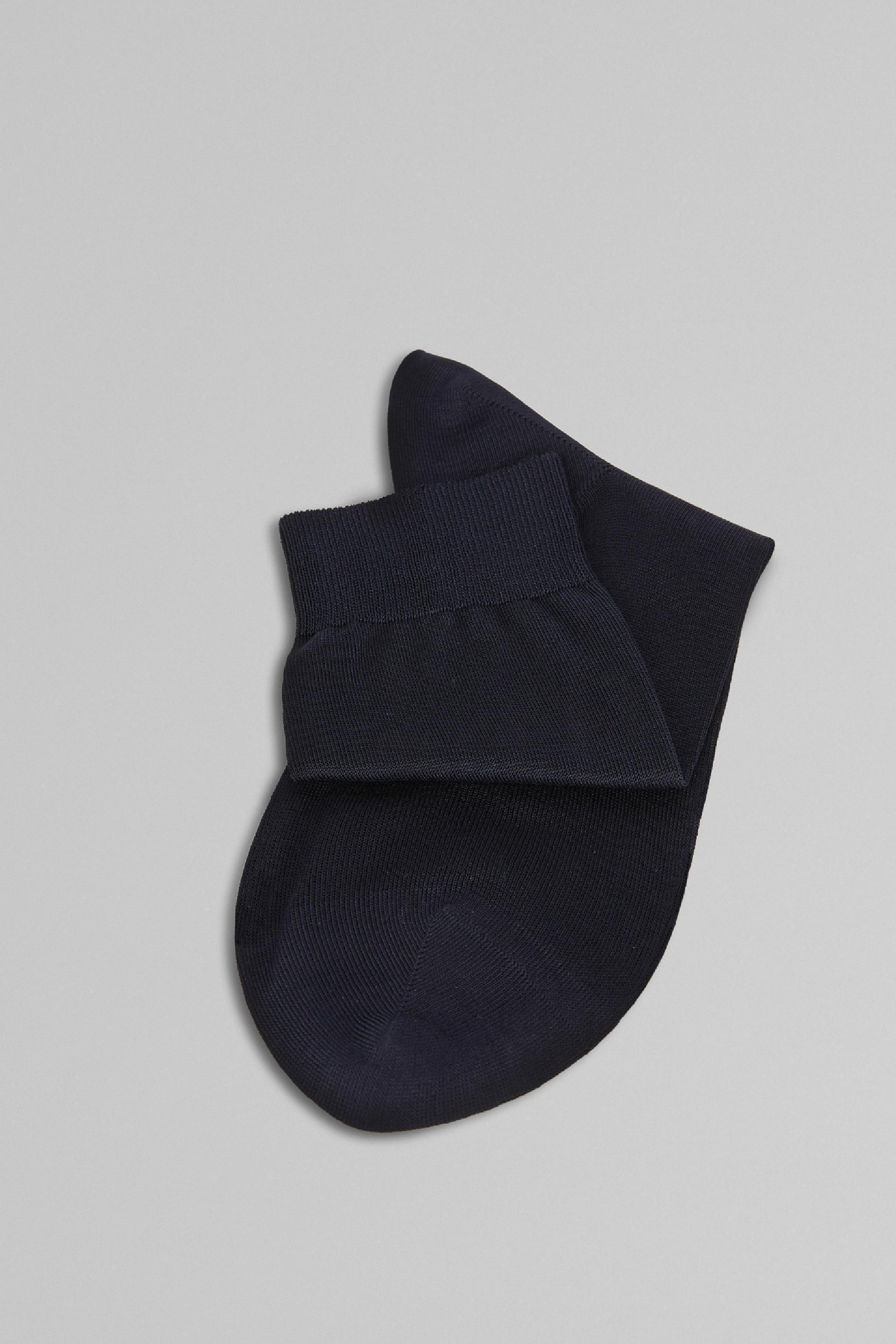 Cotton Solid Crew Socks, , large image number 1