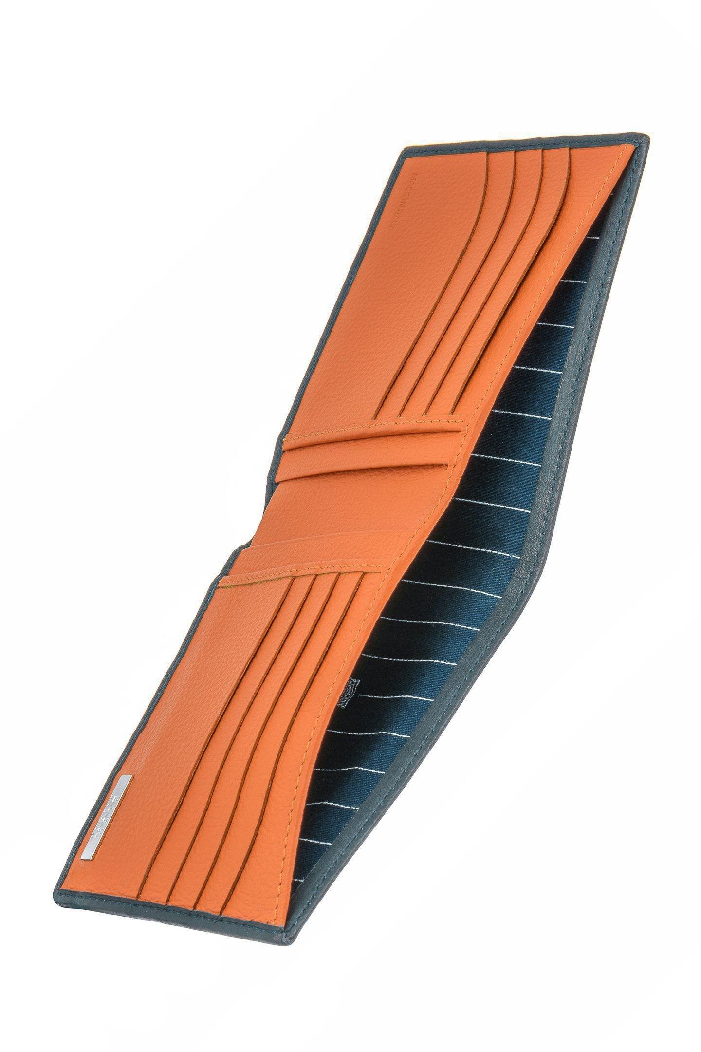 Soft Leather Classic Wallet Navy, , large image number 0