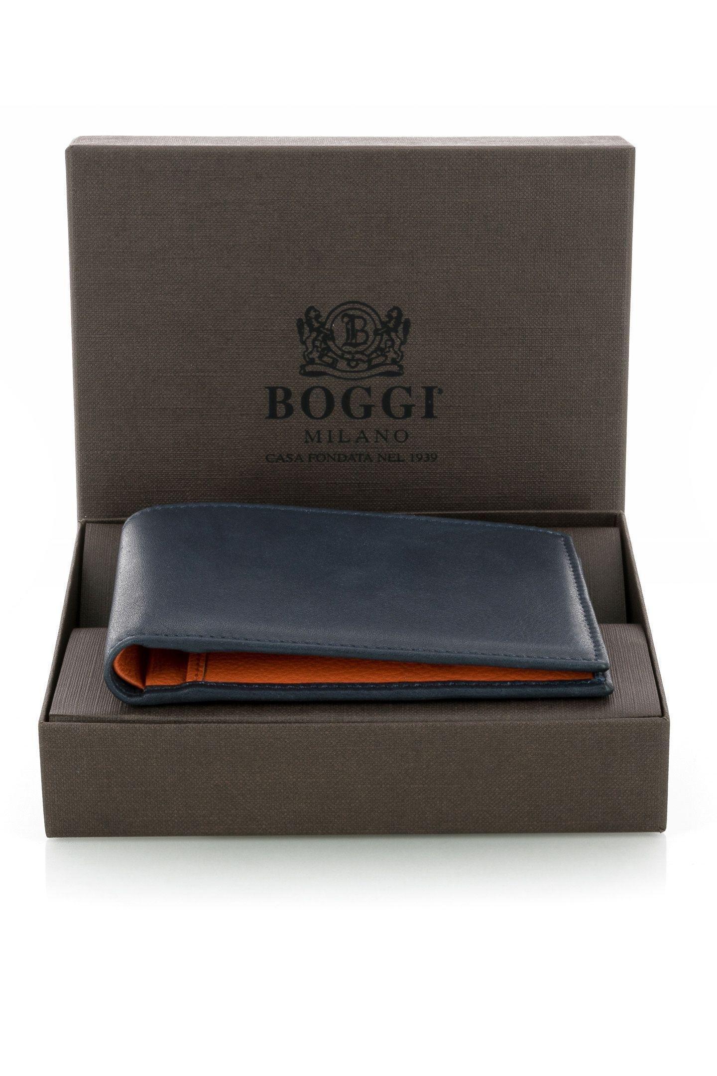 Soft Leather Classic Wallet Navy, , large image number 2