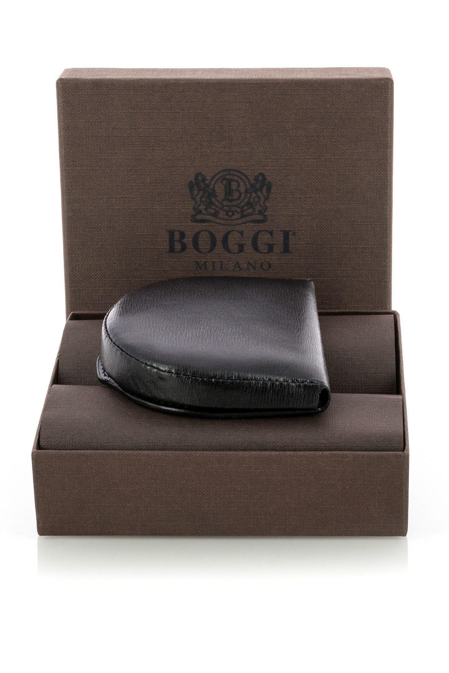 Black Leather Wallet, Black, large image number 2