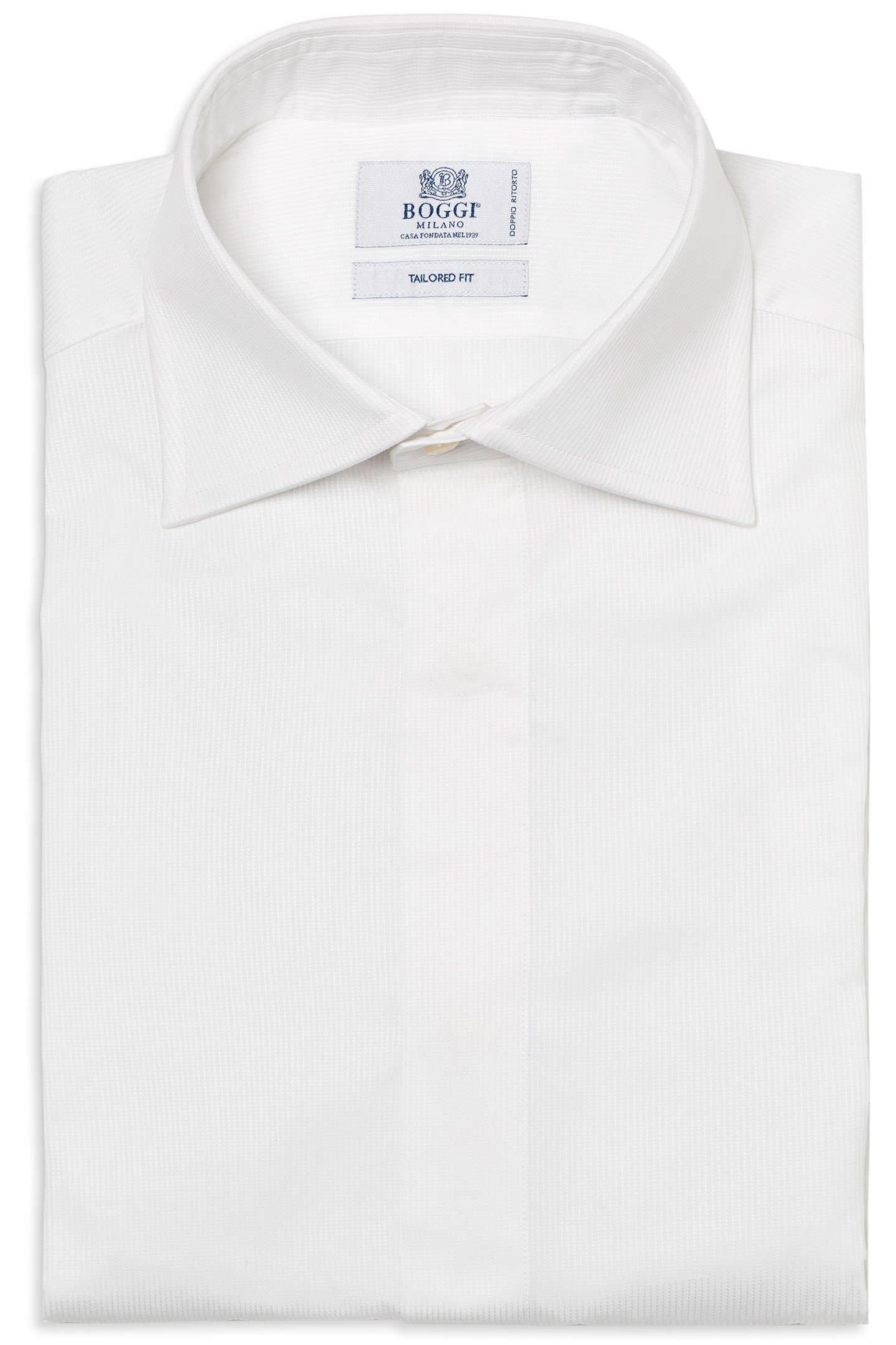 Boggi Milano - White Tuxedo Shirt