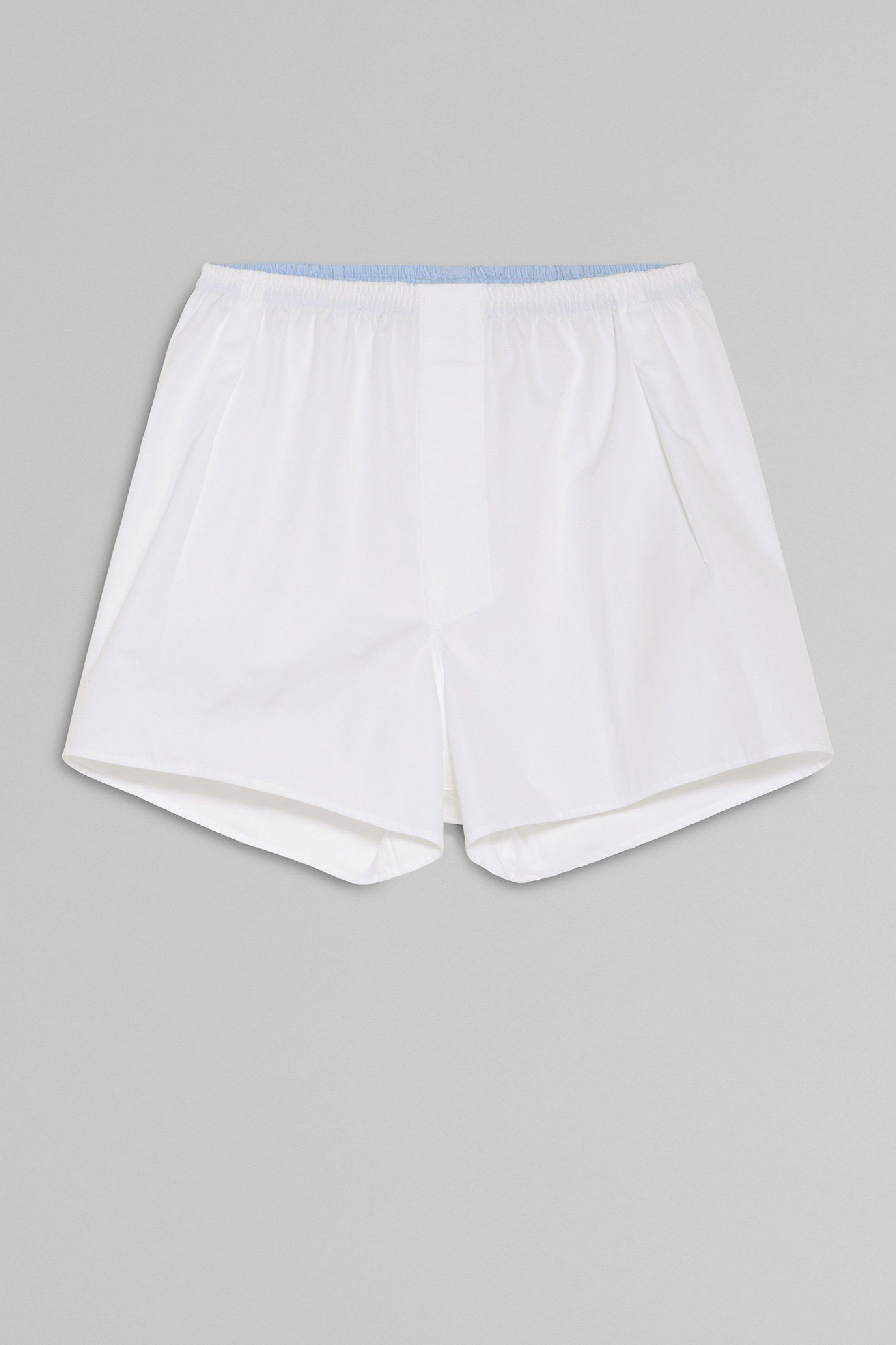 Cotton Boxers White, Plain white, large image number 6