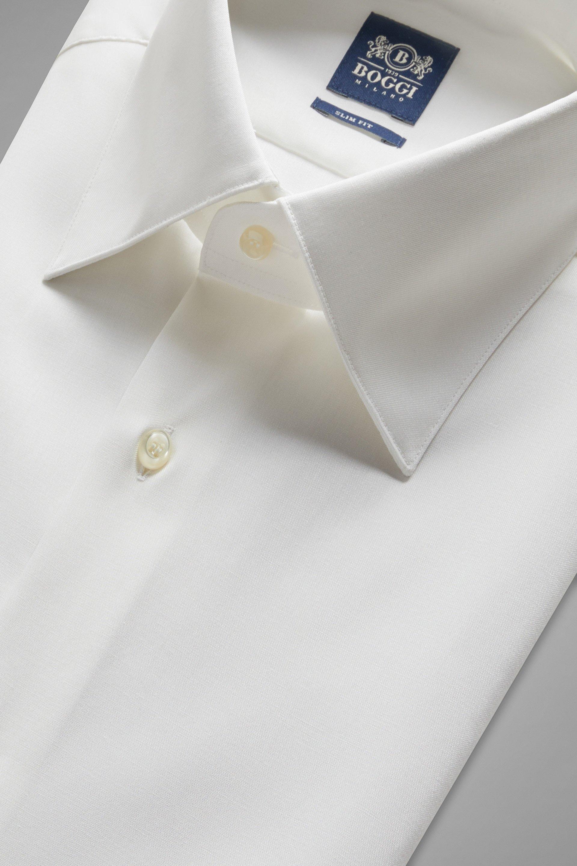 White Slim Shirt, , large image number 5