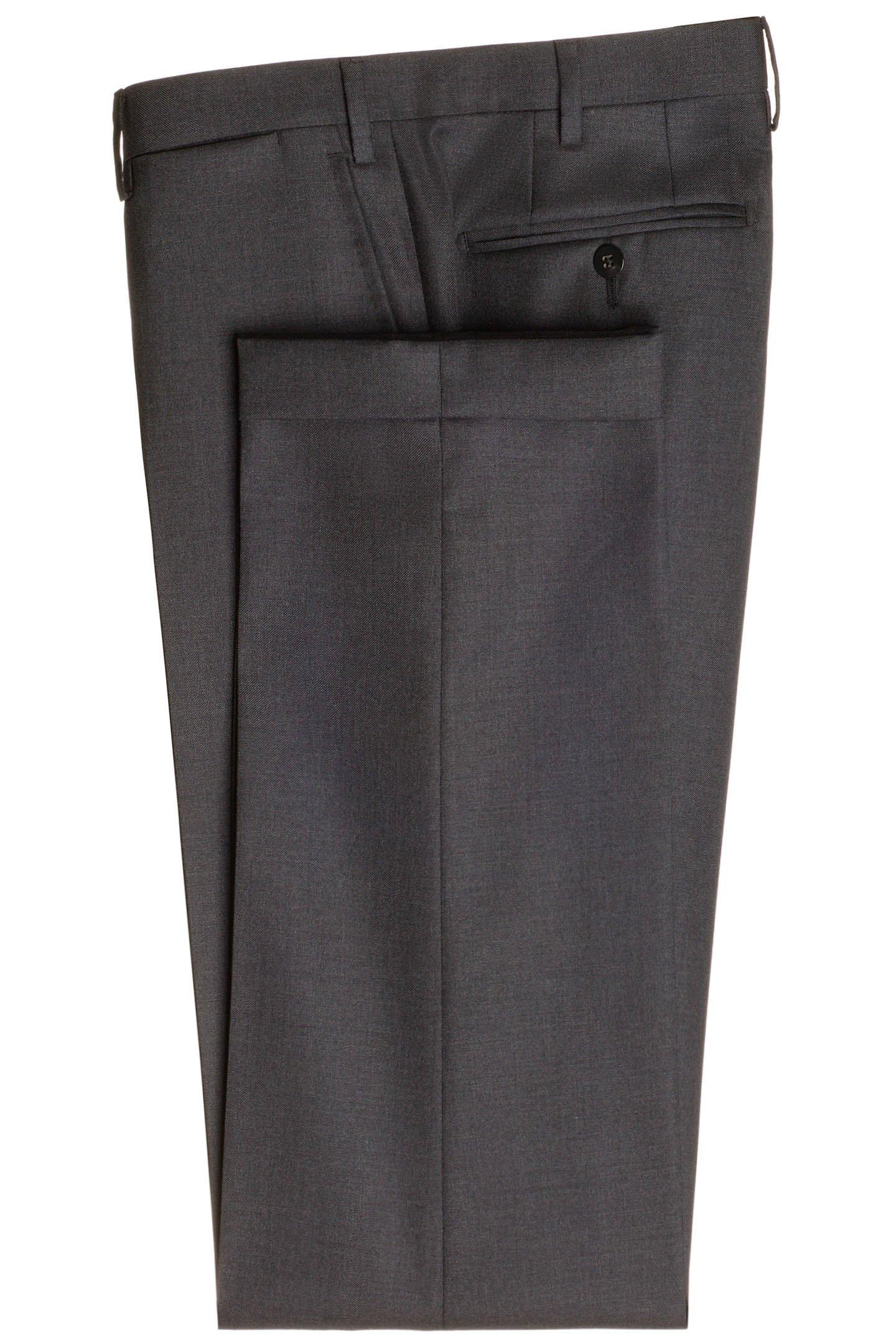 Grey Sallia Super 120 Tailored Suit, , large image number 4