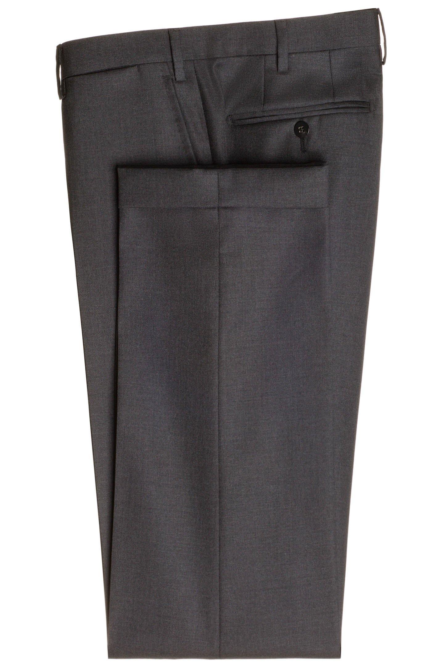 Sallia Super 120 Tailored Suit Grey, Charcoal, large image number 7
