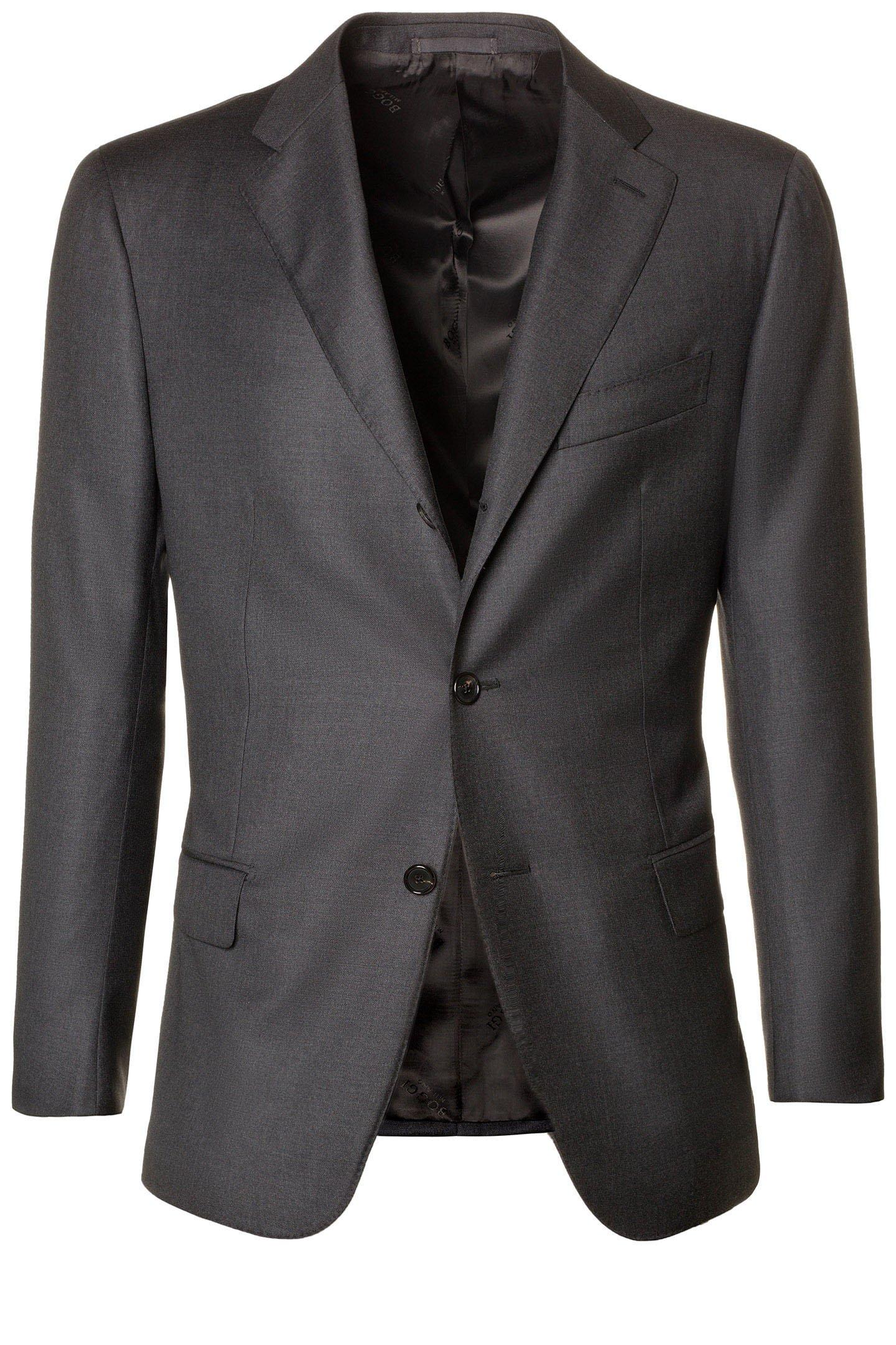 Sallia Super 120 Tailored Suit Grey, Charcoal, large image number 9