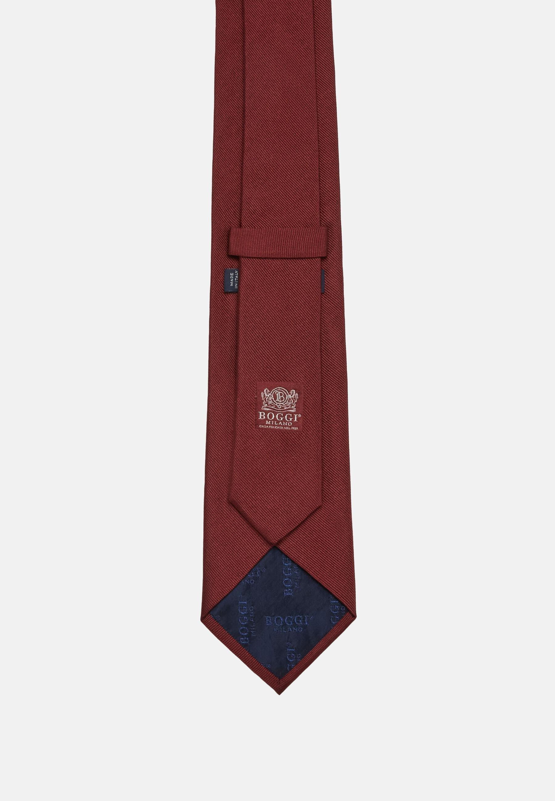 ربطة عنق حرير أحمر, Burgundy, medium