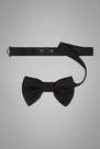 Boggi Milano - Black Knotted Silk Bow Tie