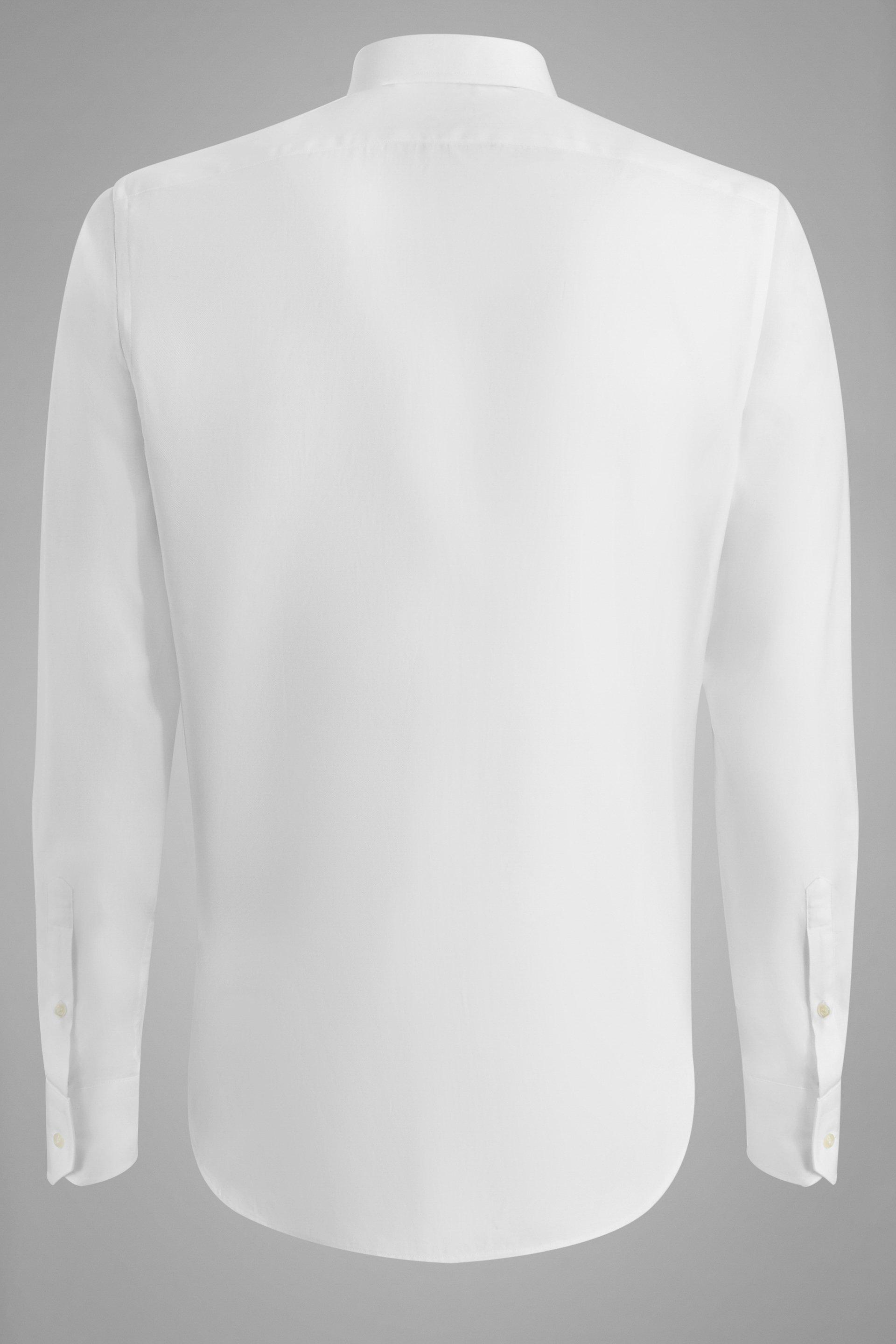 White Slim Shirt, , large image number 3