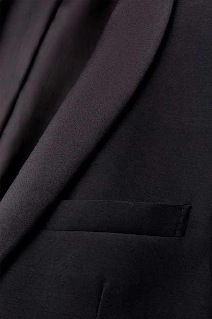 Black Extra Slim Hollywood Dinner Suit, , large image number 9