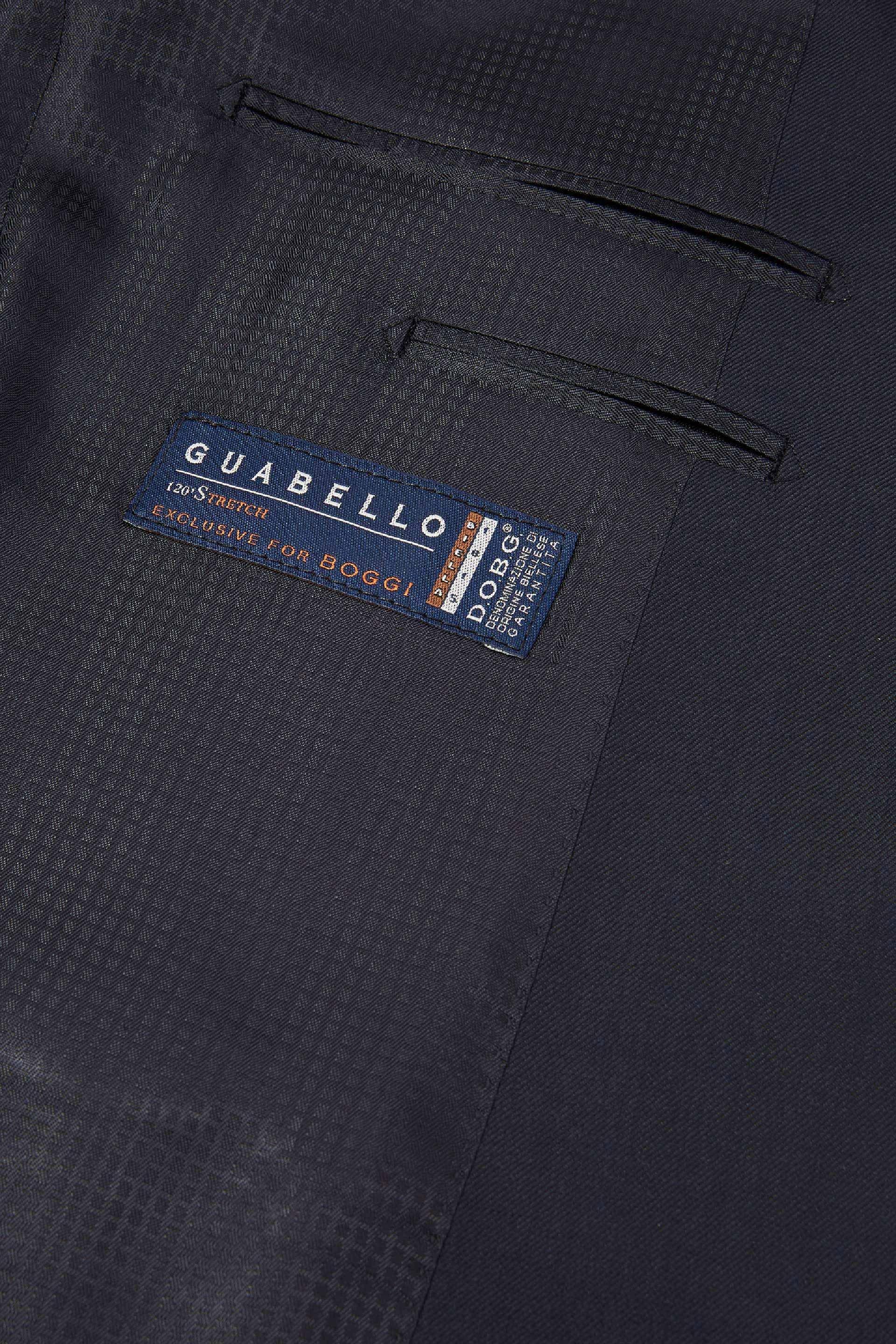 Navy Solid Suit Jacket, , large image number 3