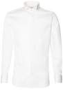 Boggi Milano - White Wingtip Collar Tailored Tuxedo Shirt