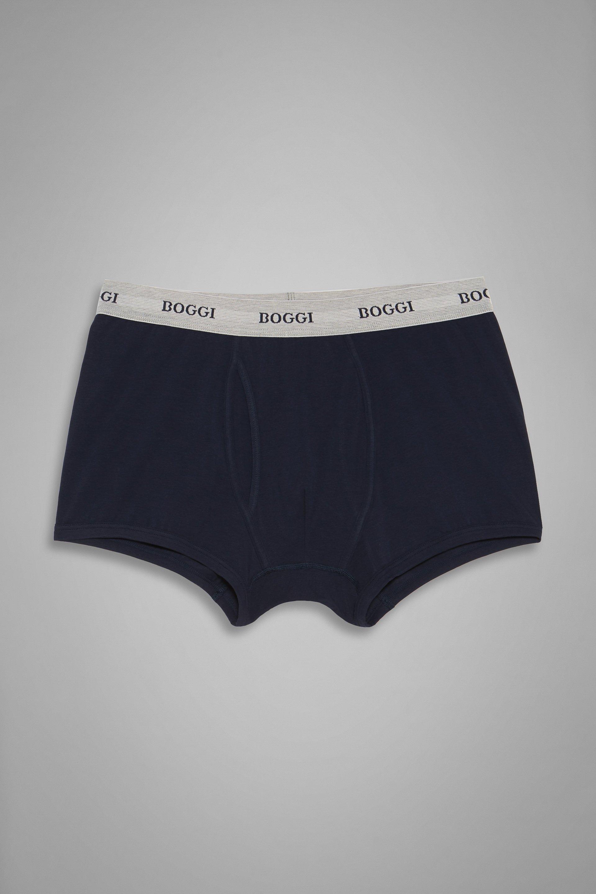 Grey Stretch Cotton Boxer Briefs – Boggi Milano UAE