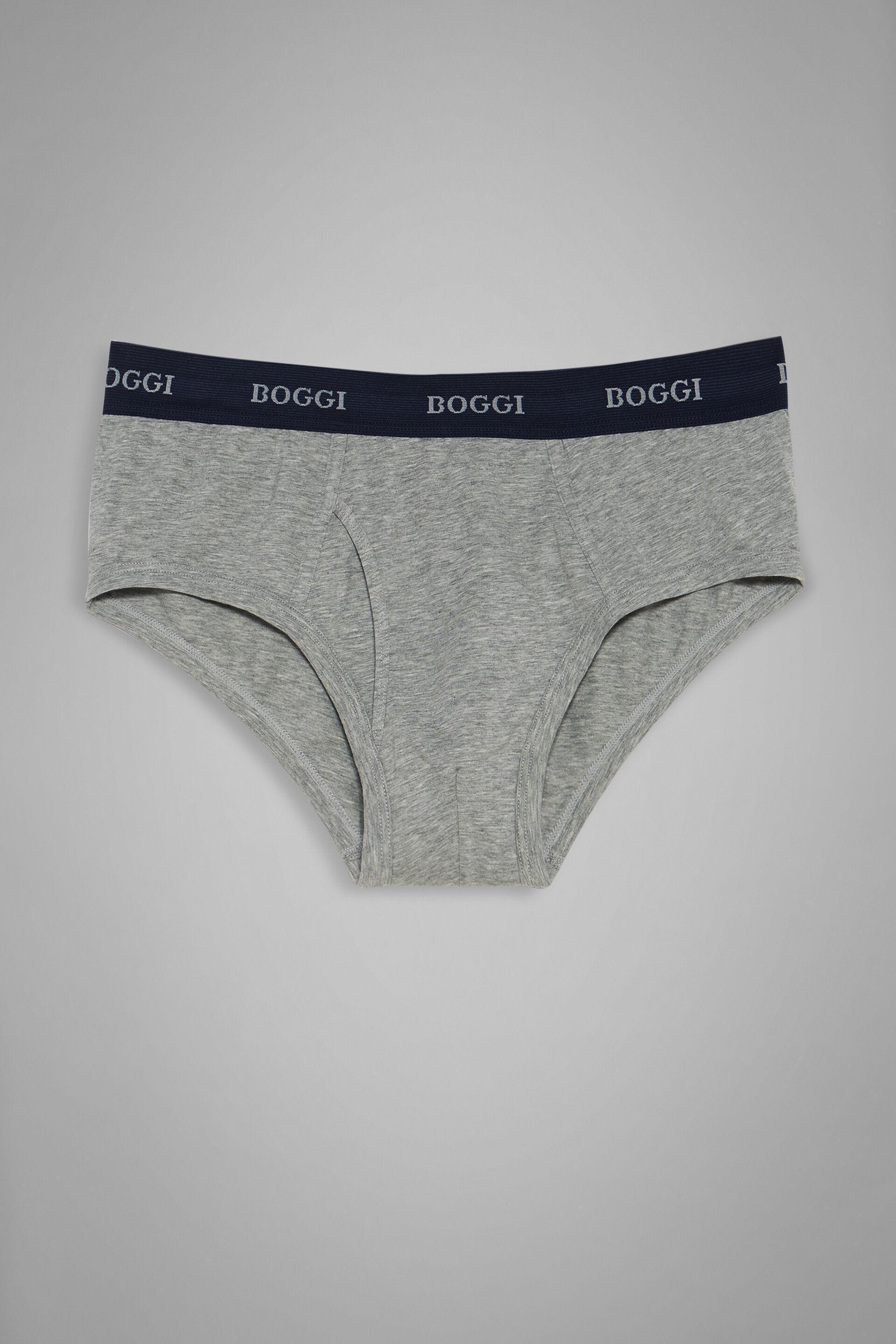 بوكسر قطن جيرسي رمادي, Grey, large image number 4