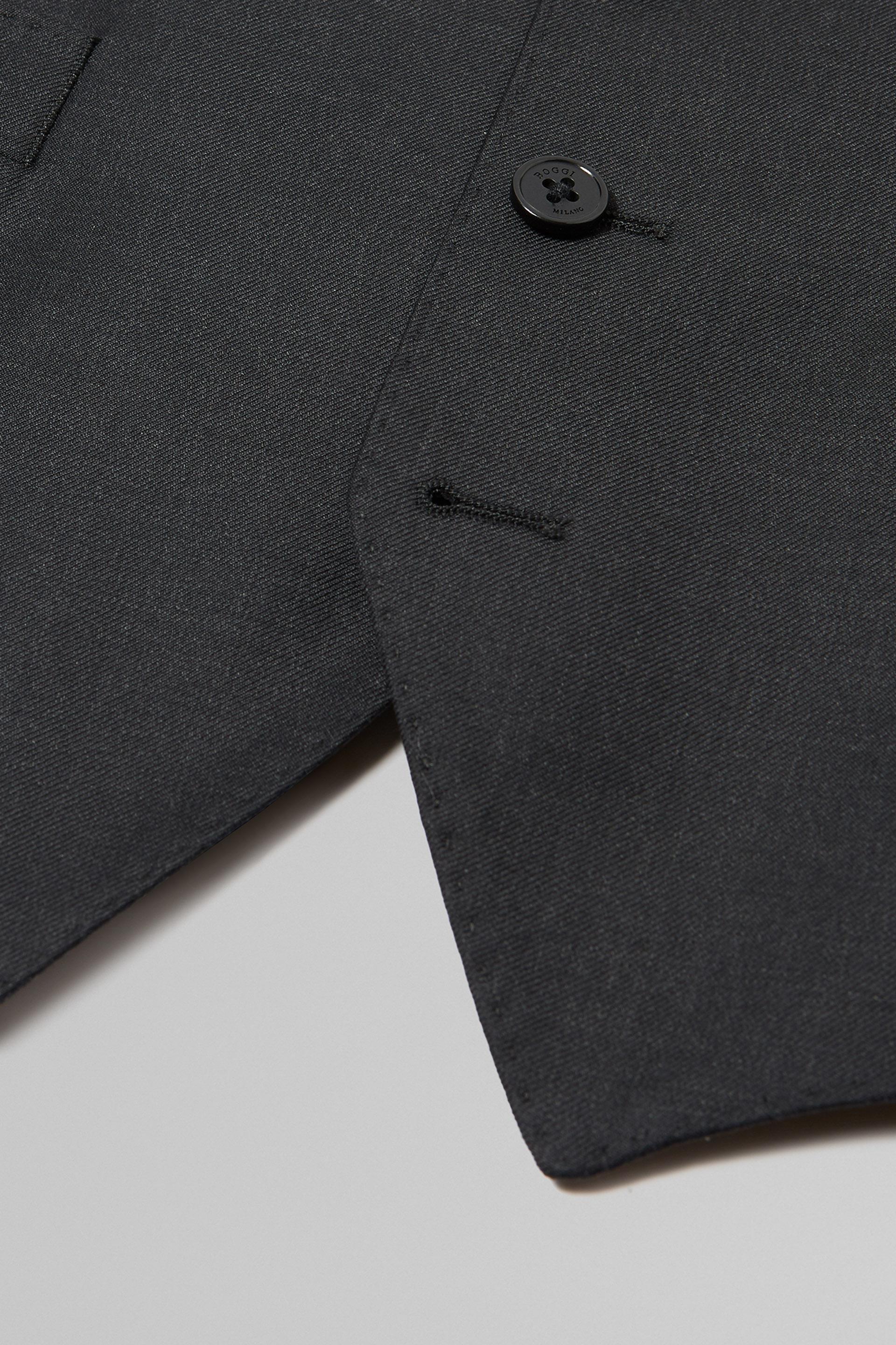 Boggi Milano - Black Wool Suit Waistcoat