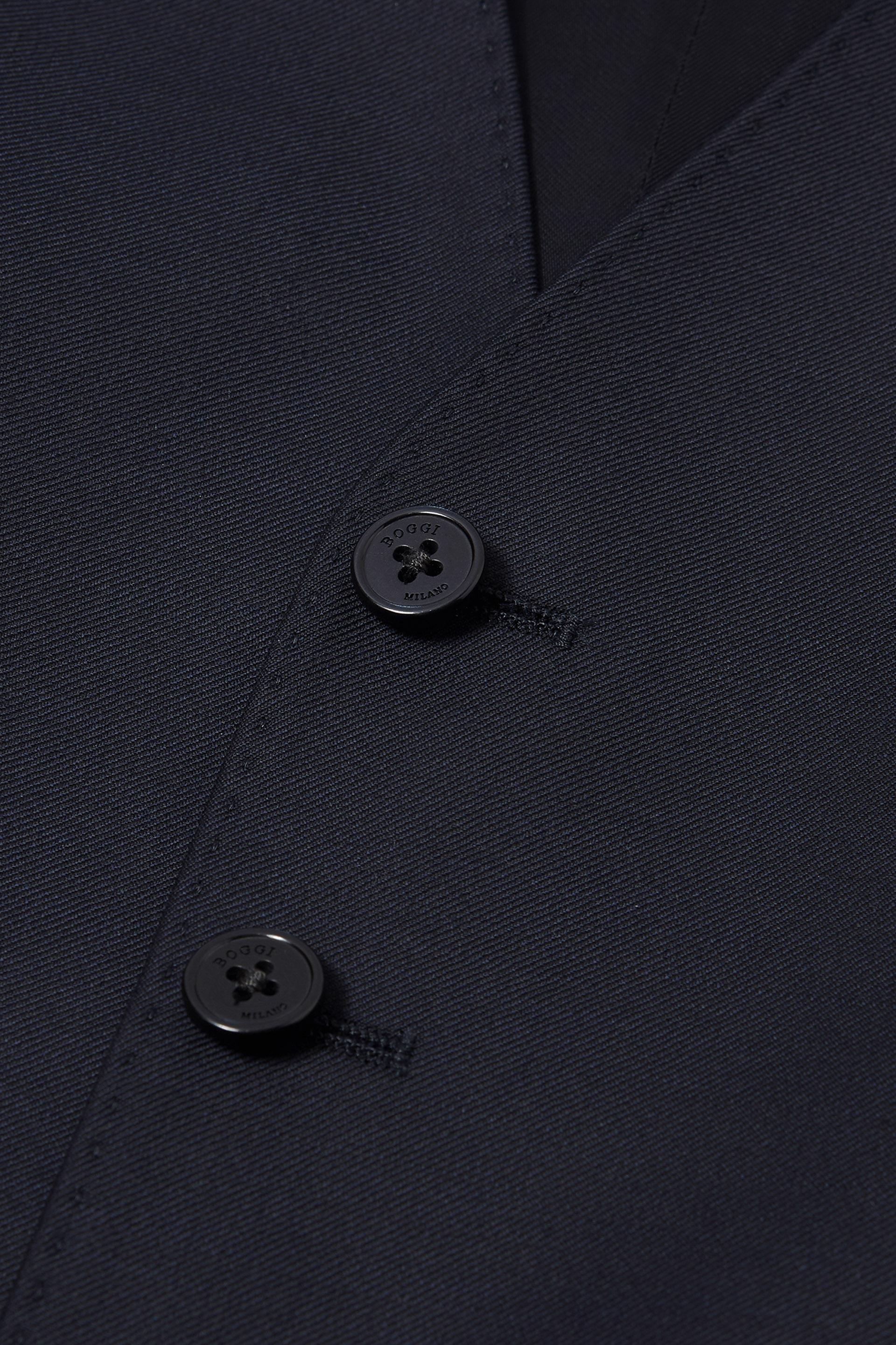 Boggi Milano - Navy Wool Suit Waistcoat