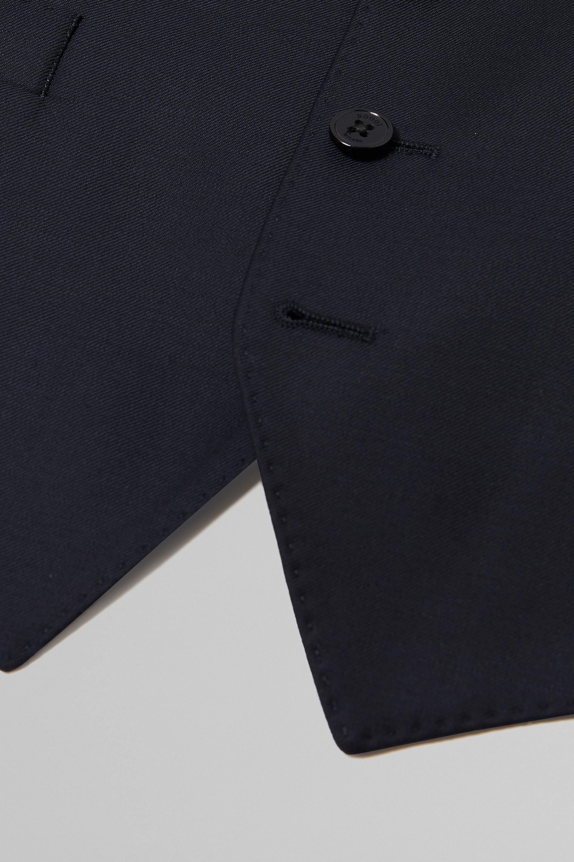 Boggi Milano - Navy Wool Suit Waistcoat